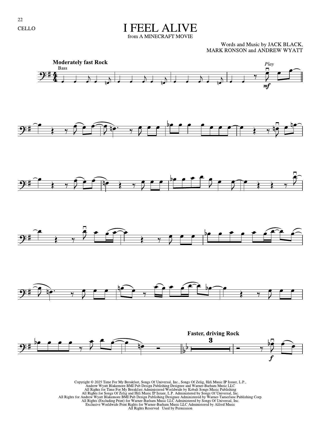 I Feel Alive (from A Minecraft Movie)