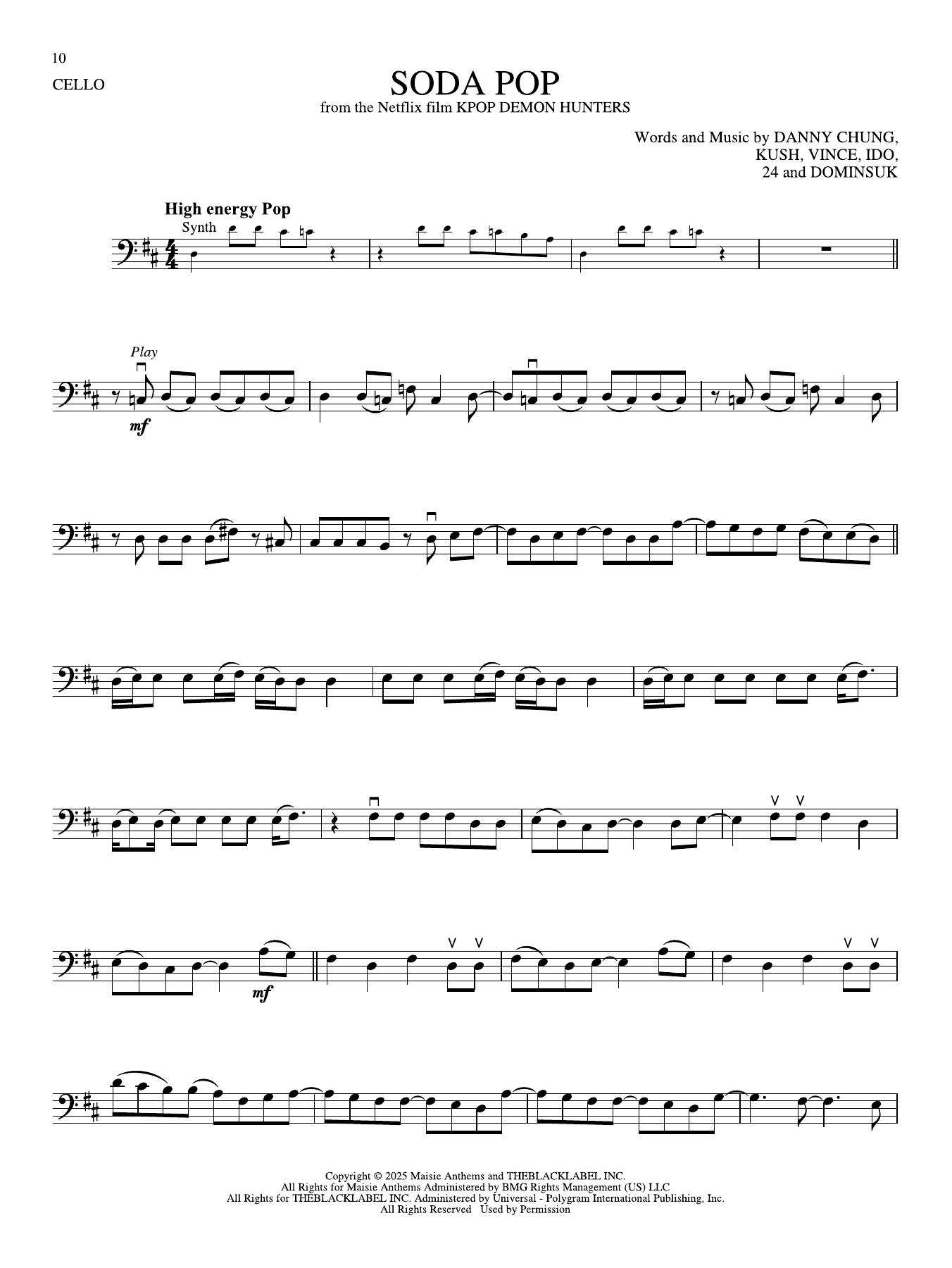 Soda Pop (from KPop Demon Hunters)