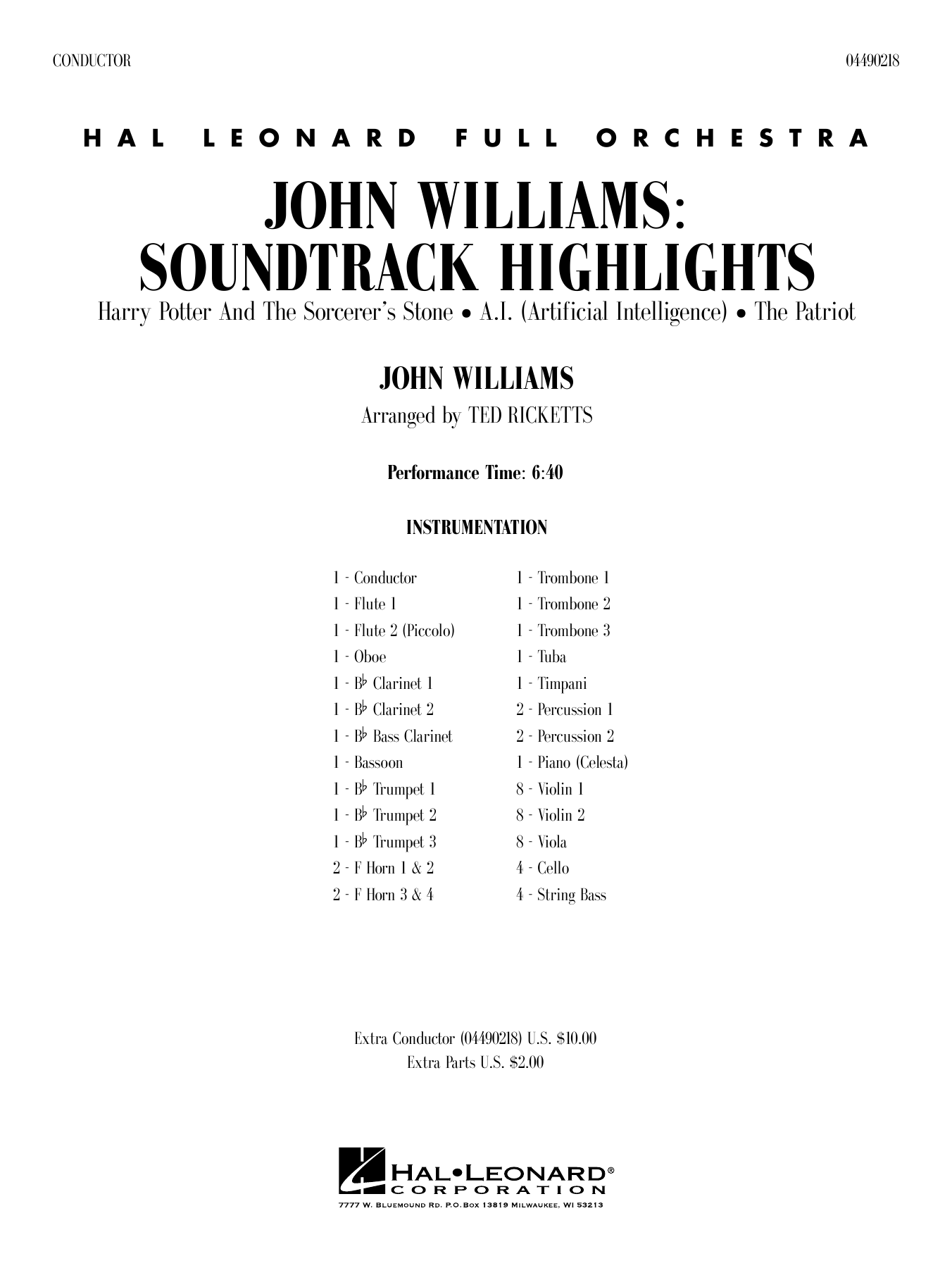 John Williams - Soundtrack Highlights - Full Score