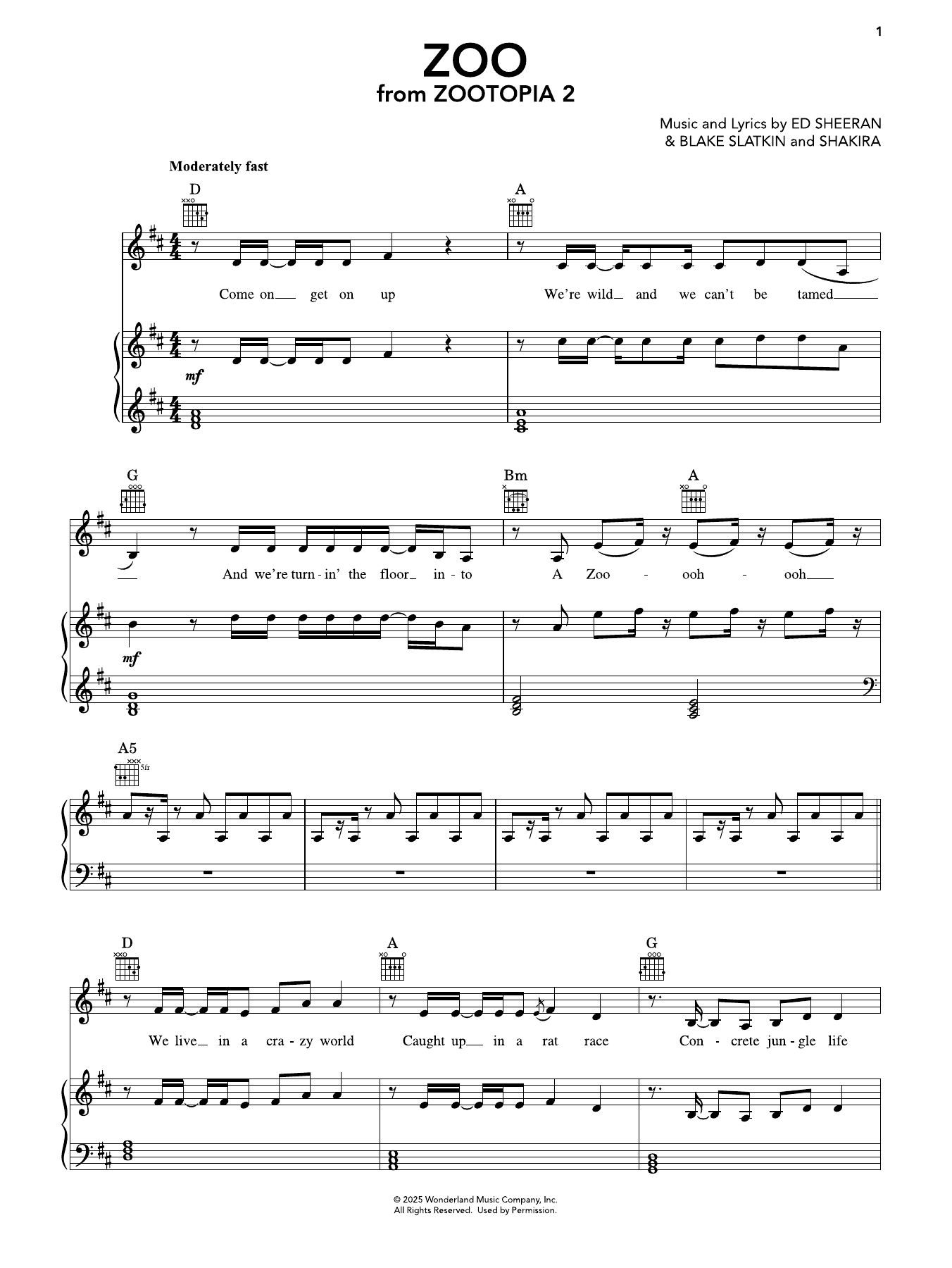 Zoo (from Zootopia 2)