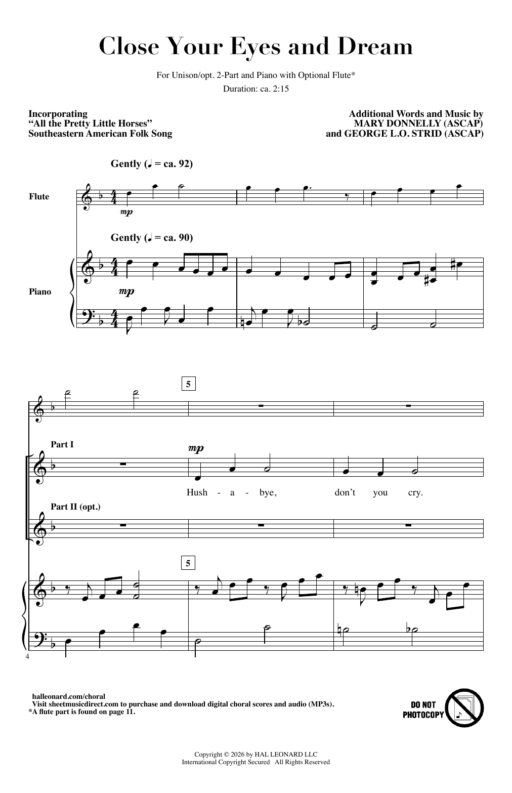 Close Your Eyes And Dream