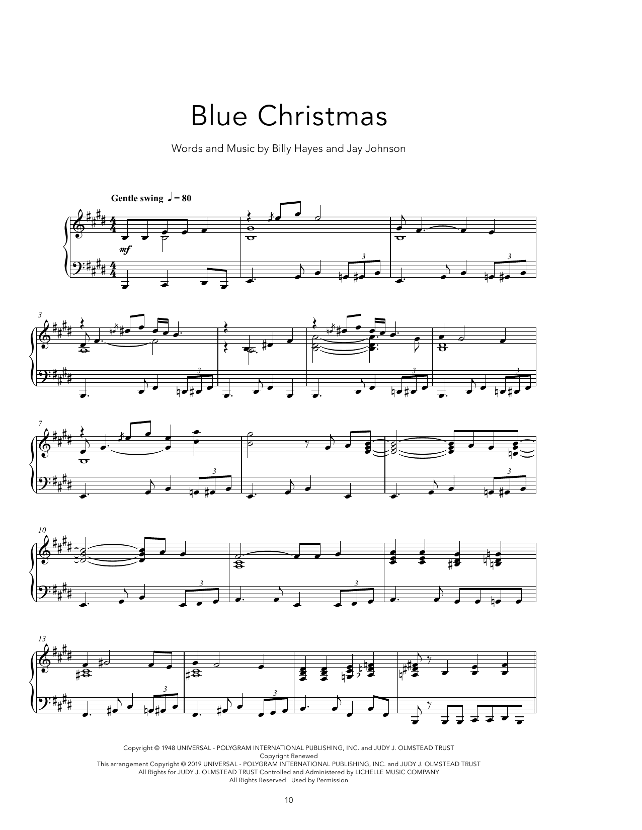 Blue Christmas [Peaceful version]