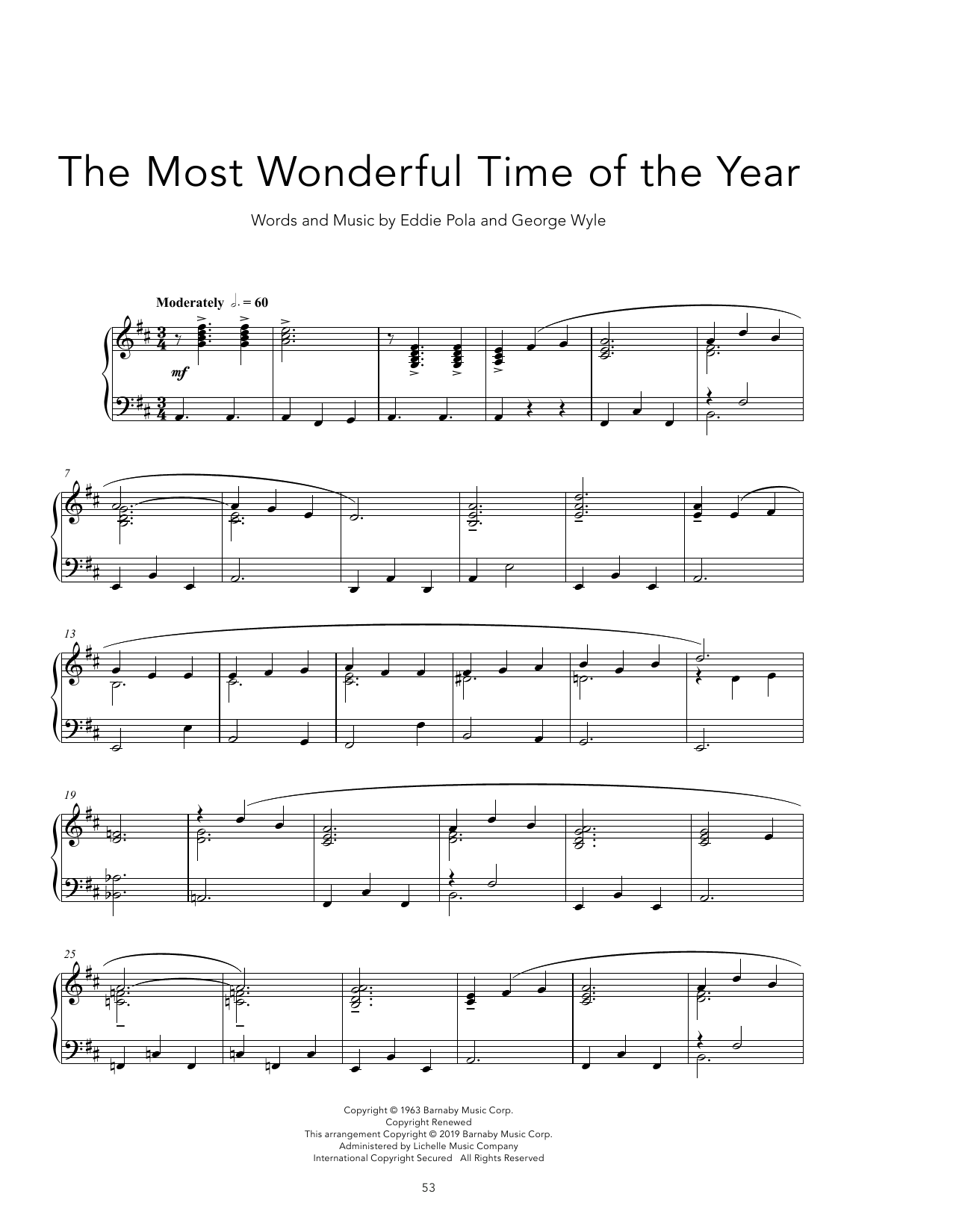 It's The Most Wonderful Time Of The Year [Peaceful version]