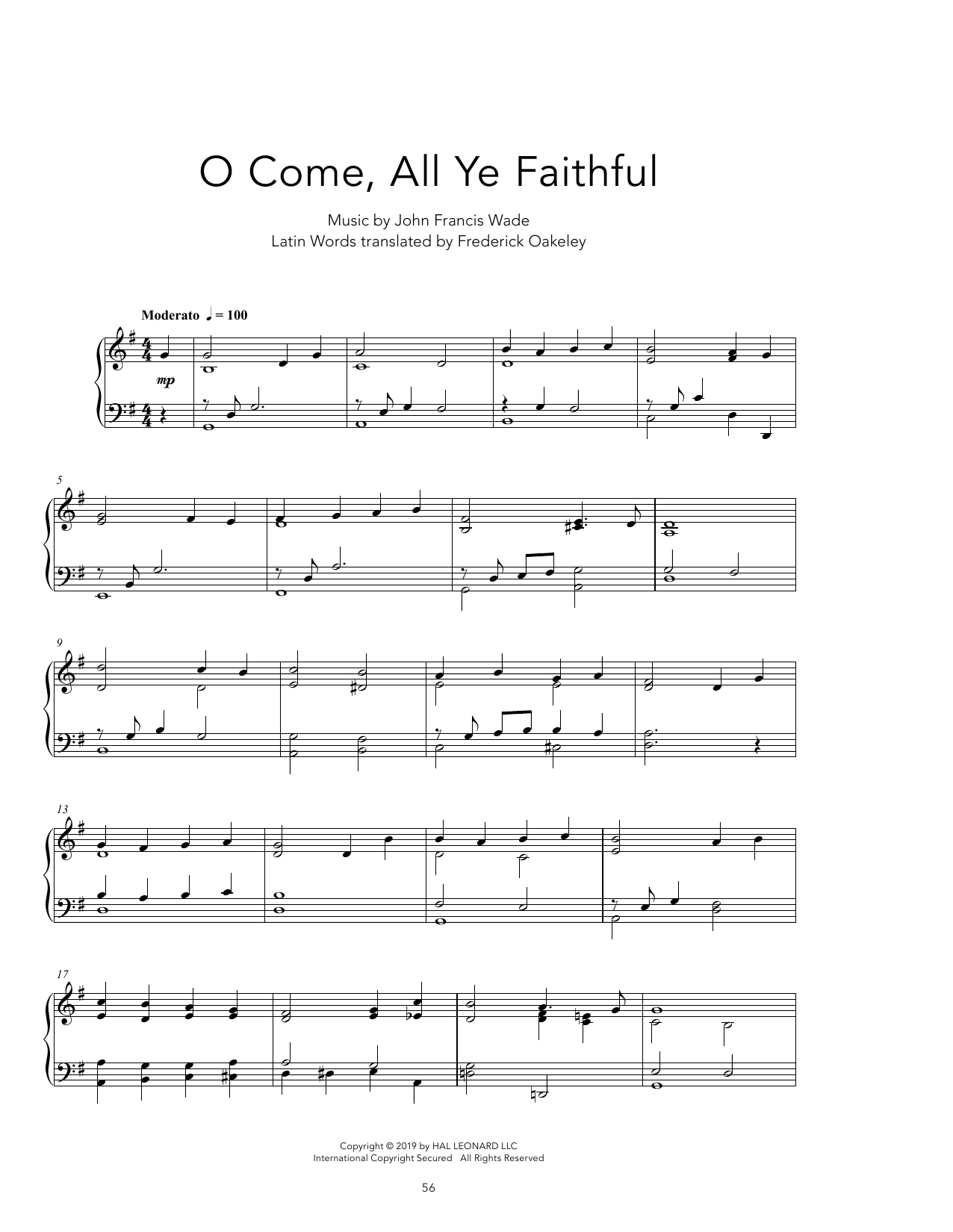 O Come, All Ye Faithful [Peaceful version]