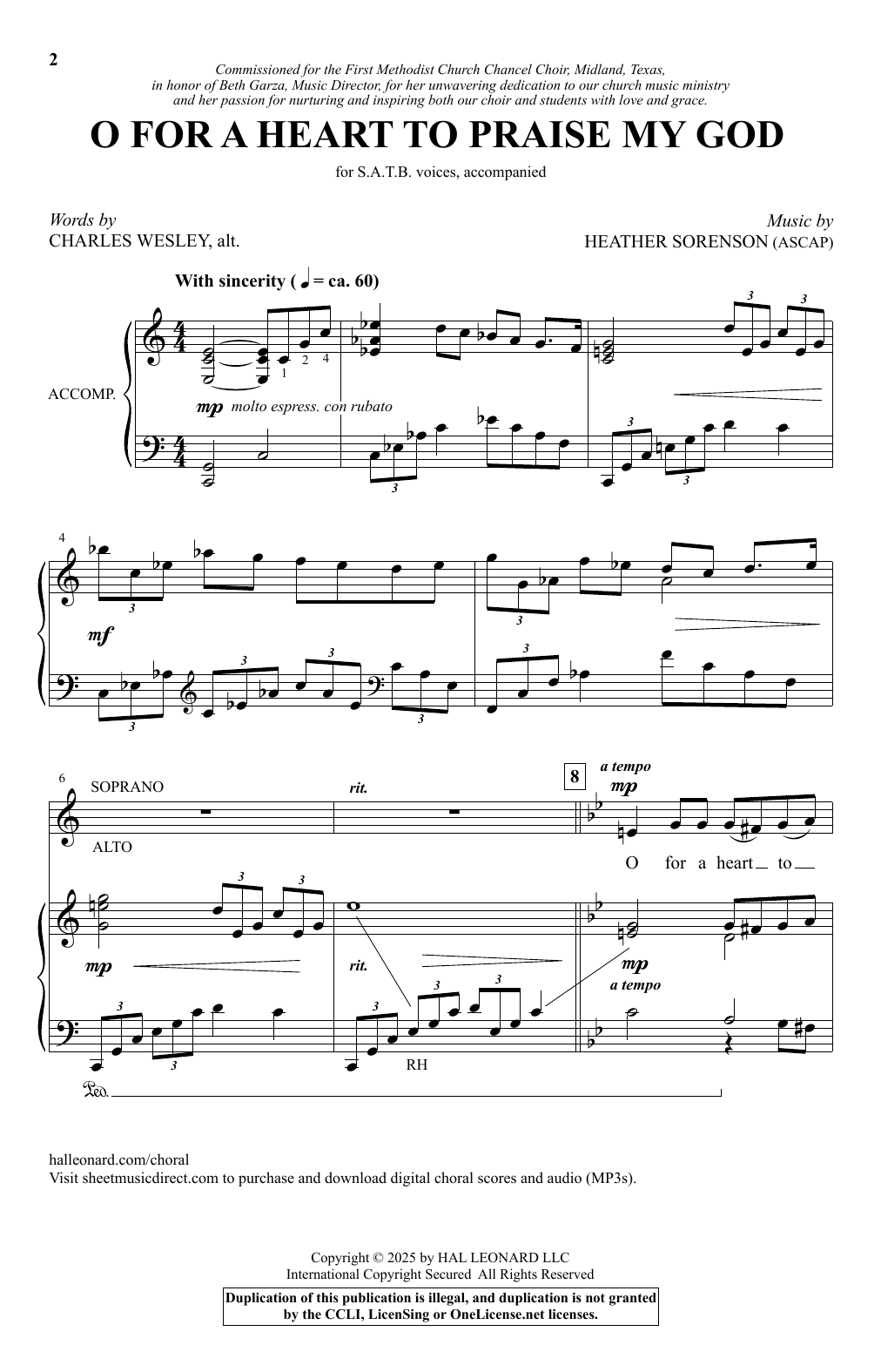 O For A Heart To Praise My God