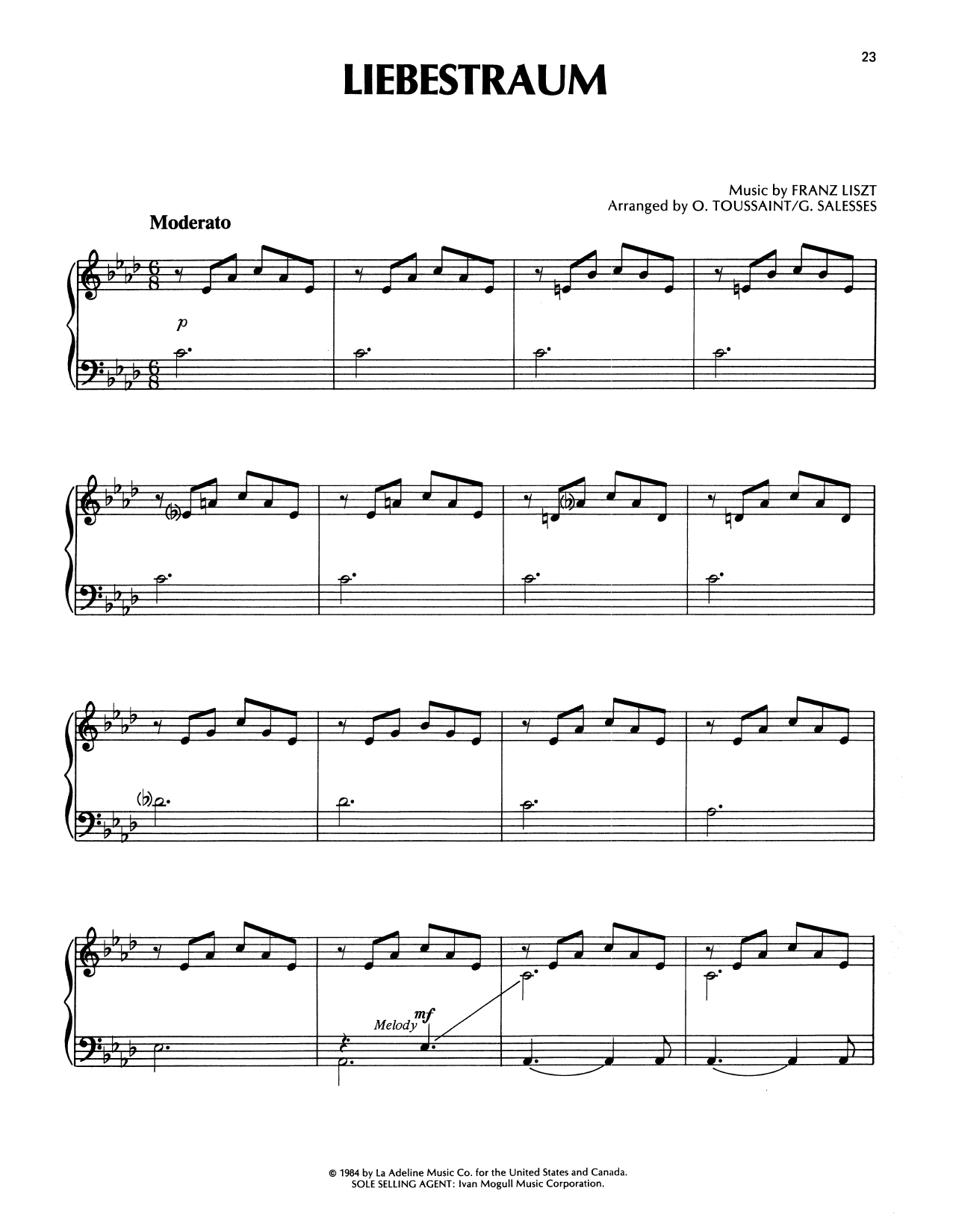 Liebestraum No. 3 (Dream Of Love)