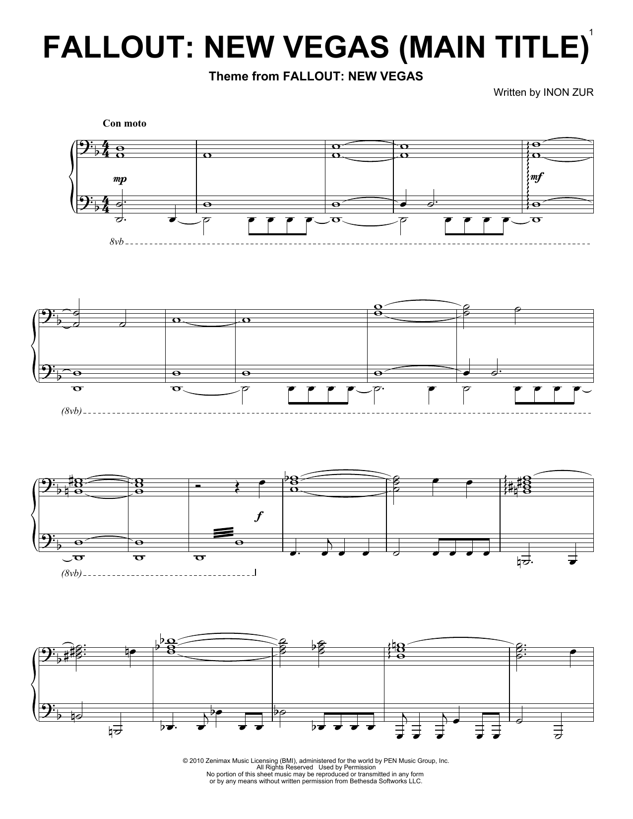 Fallout New Vegas (Main Title)