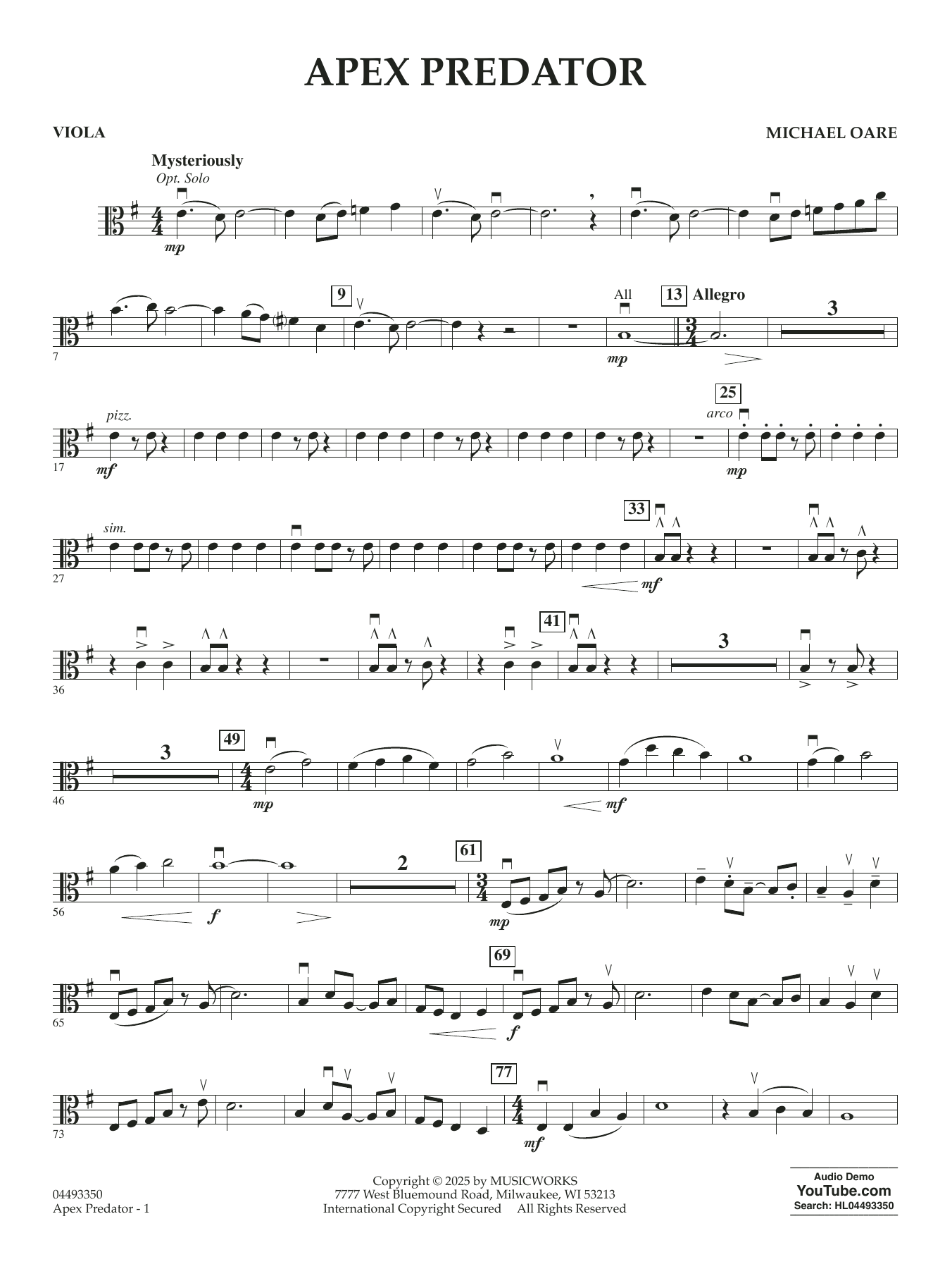 Apex Predator - Viola