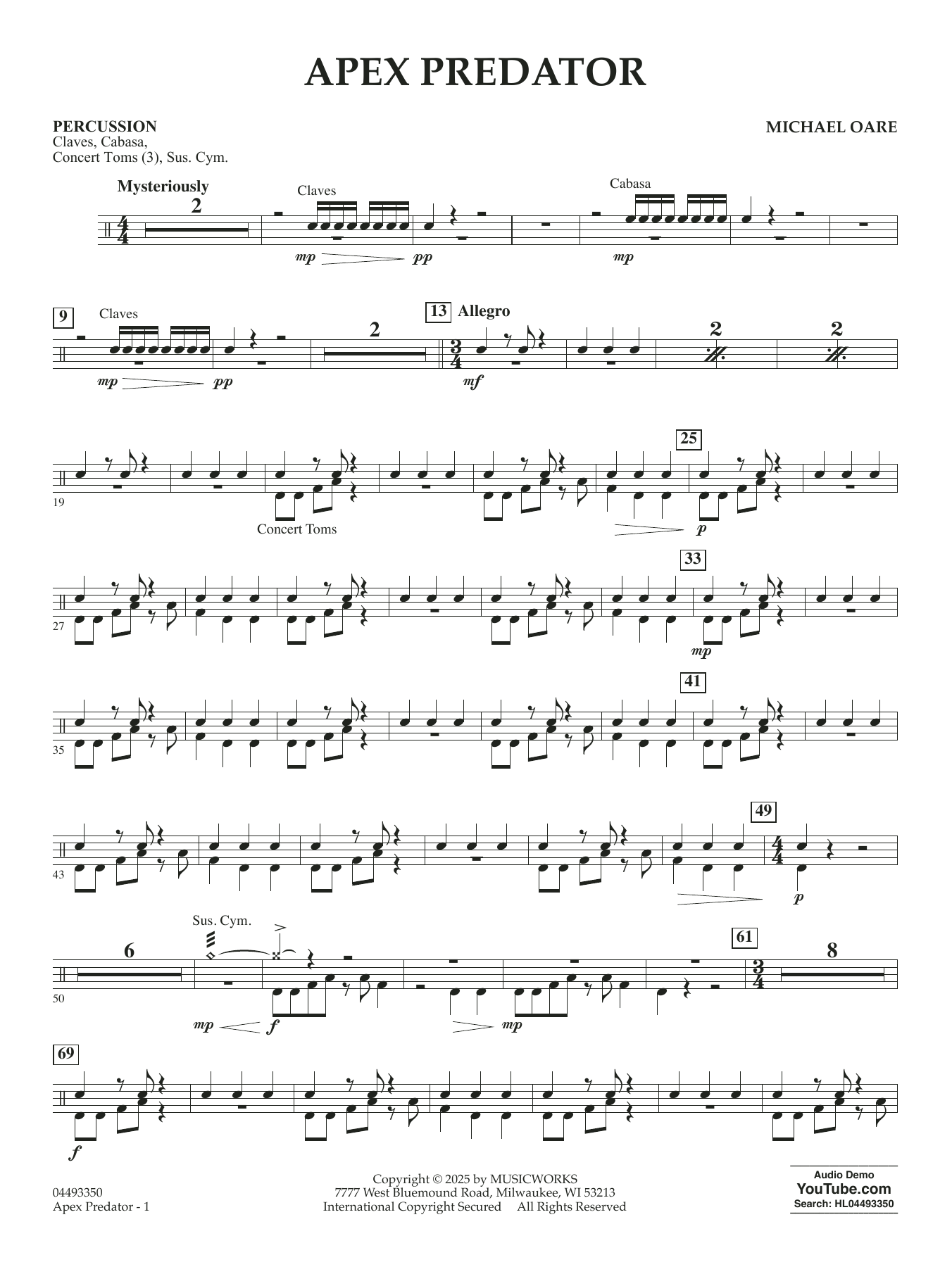 Apex Predator - Percussion