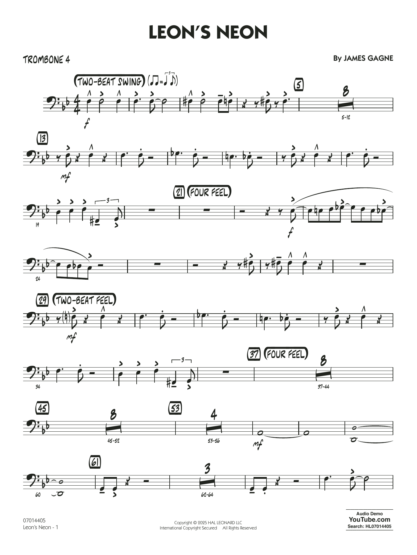 Leon's Neon - Trombone 4