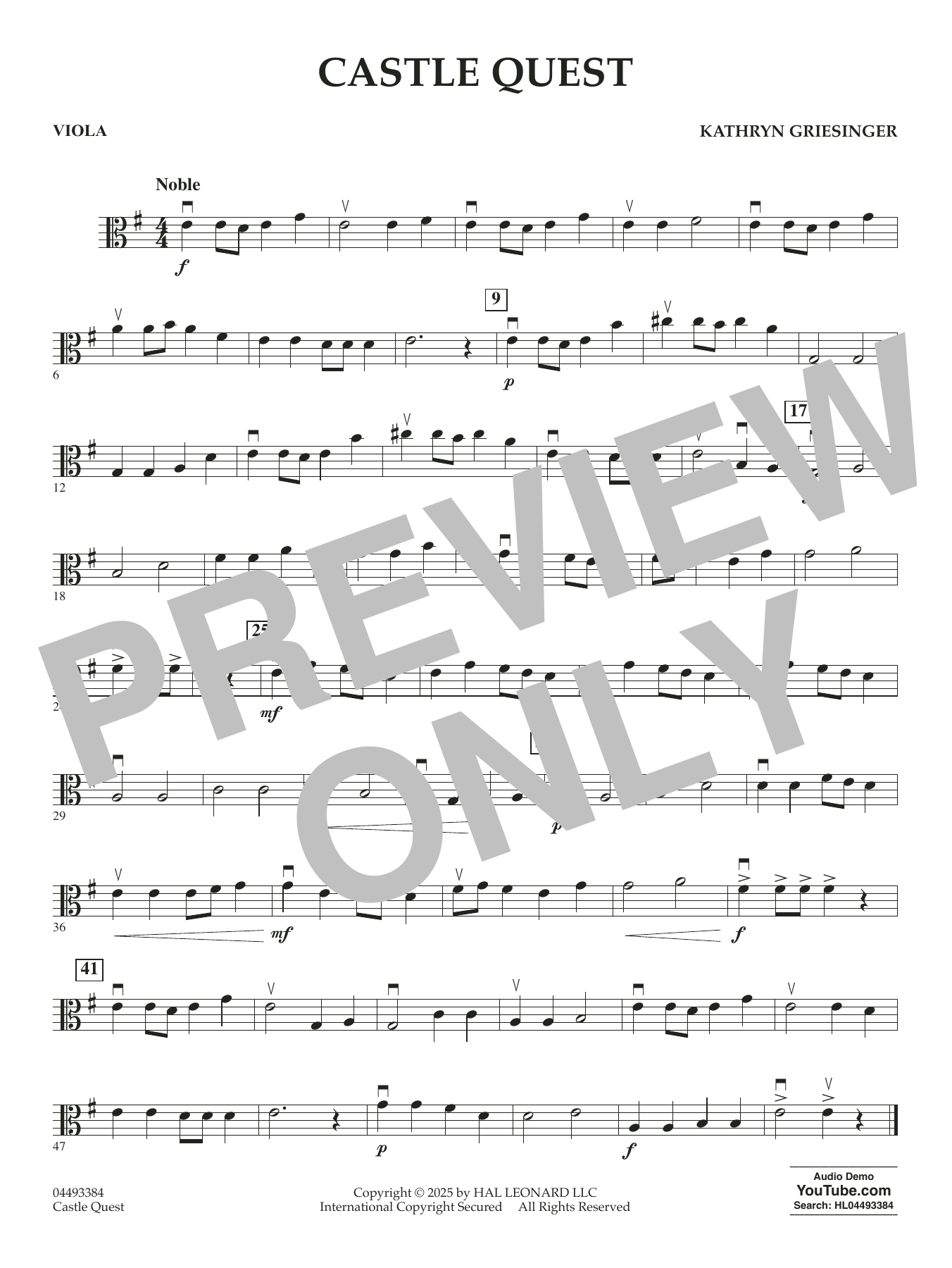 Castle Quest - Viola