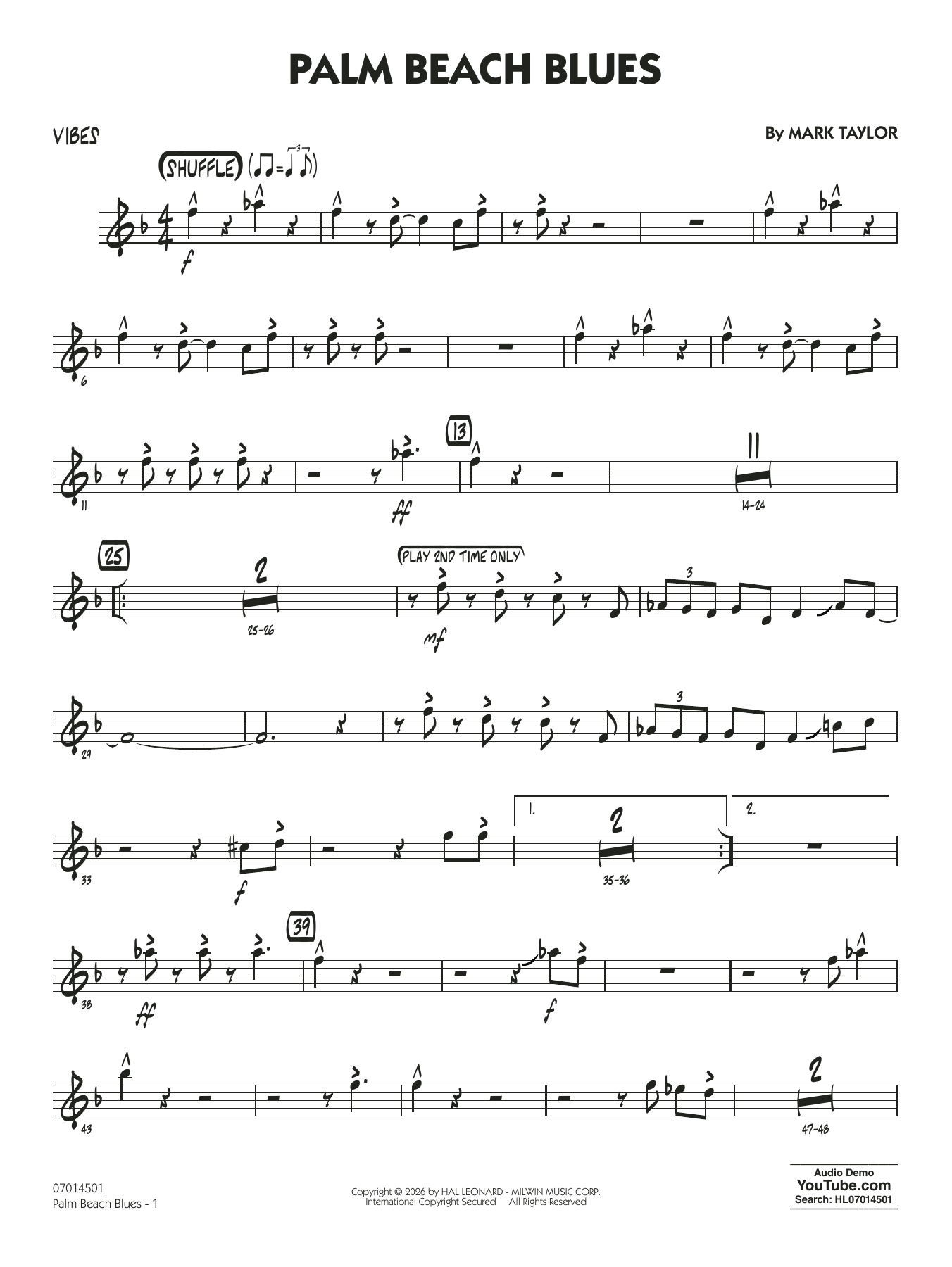 Palm Beach Blues - Vibes