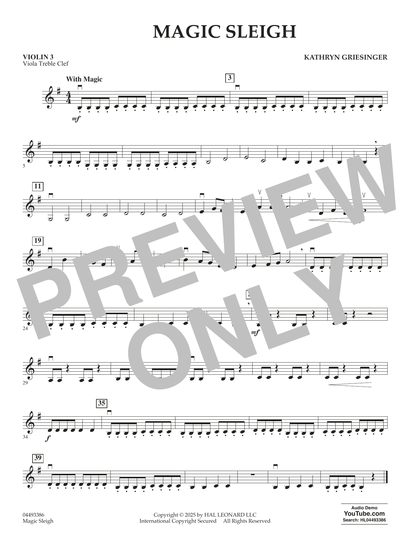 Magic Sleigh - Viola