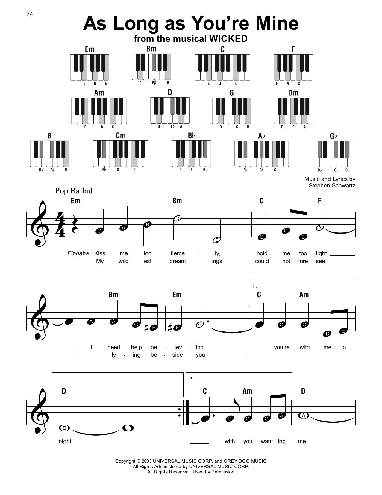 As Long As You're Mine (from Wicked: For Good)