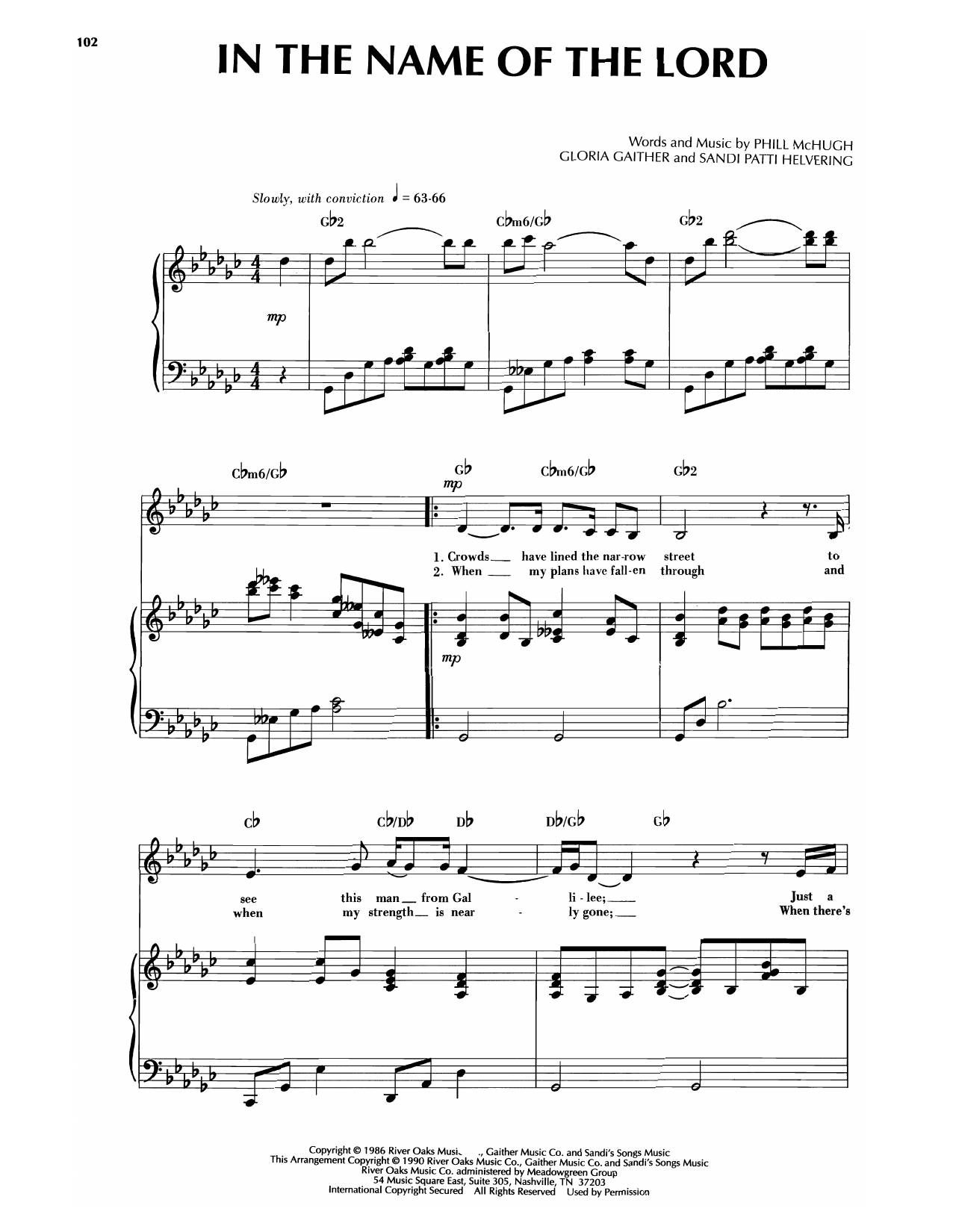 In The Name Of The Lord