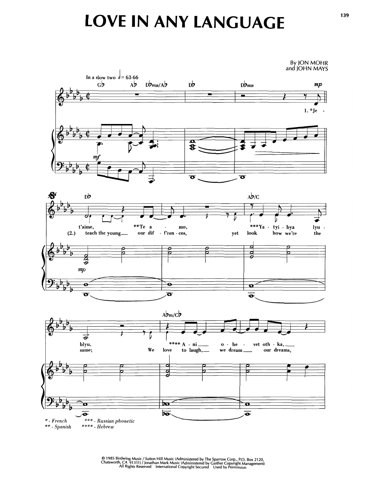 Love In Any Language