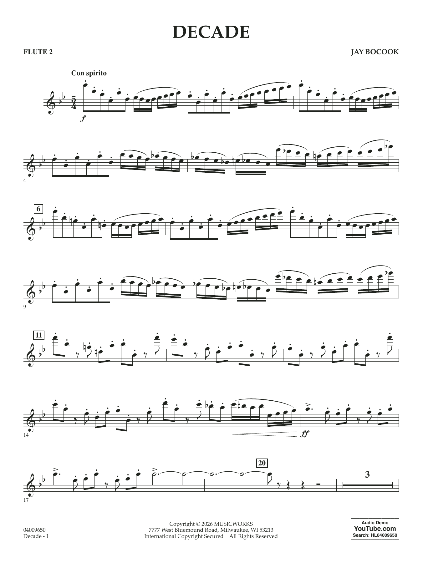 Decade - Flute 2