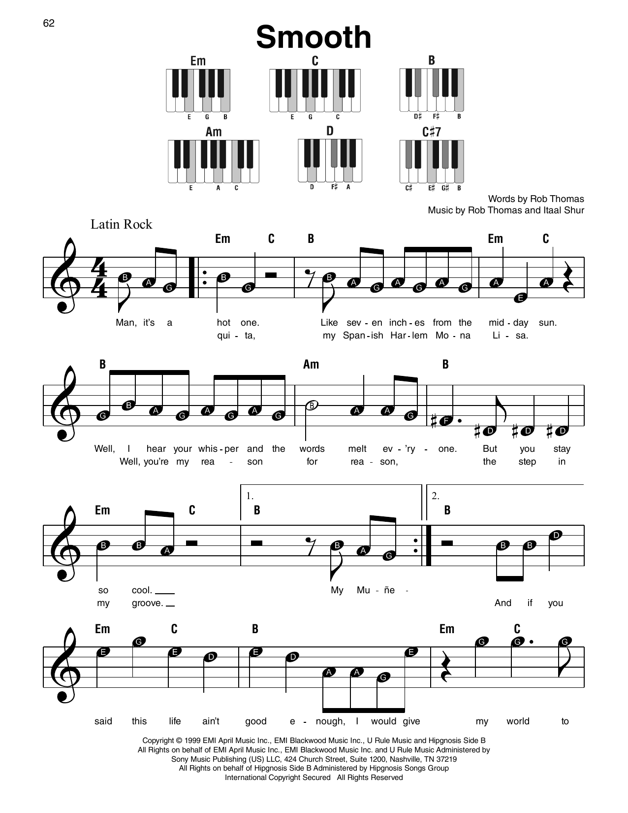 Smooth (feat. Rob Thomas)