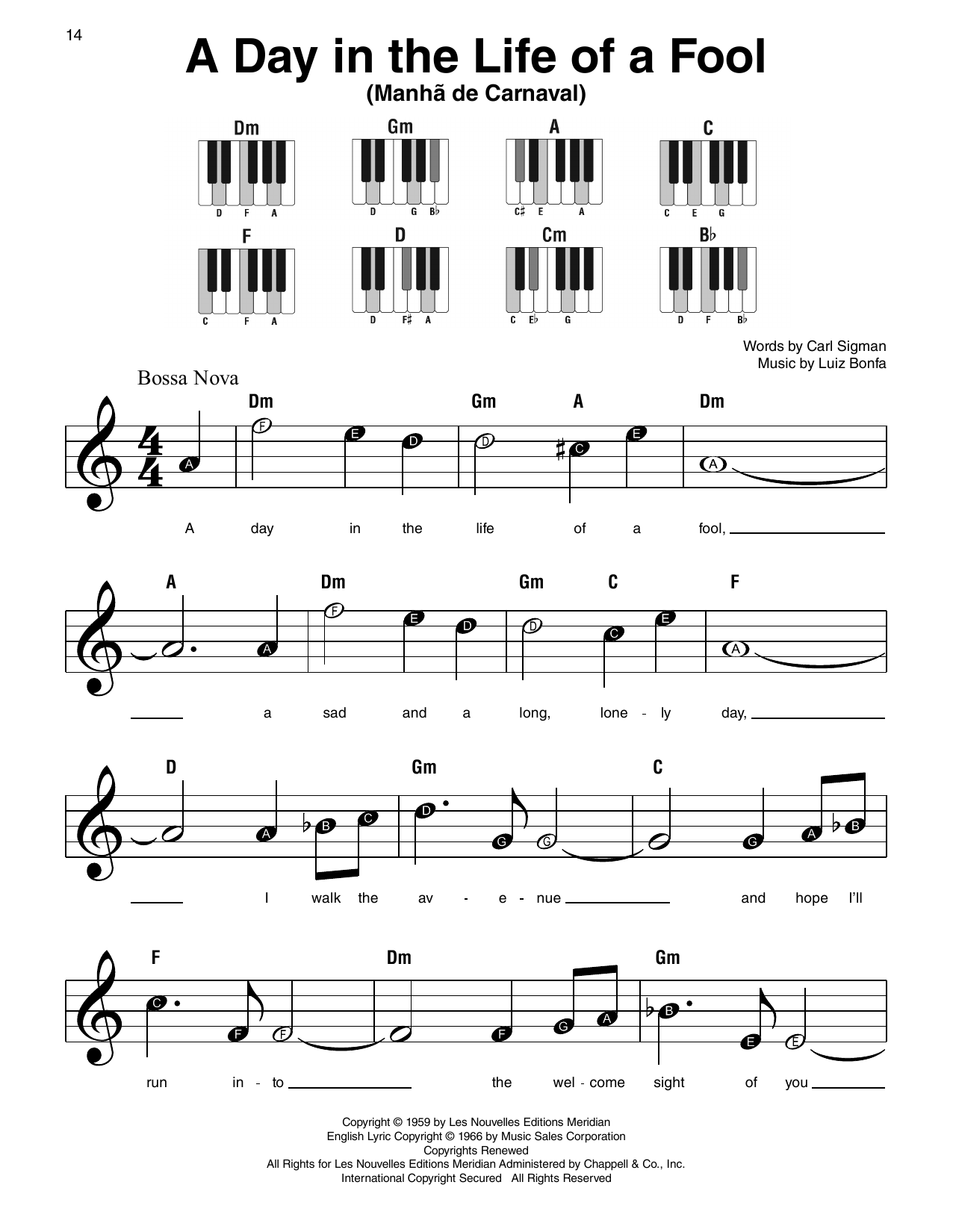 A Day In The Life Of A Fool (Manhã De Carnaval)