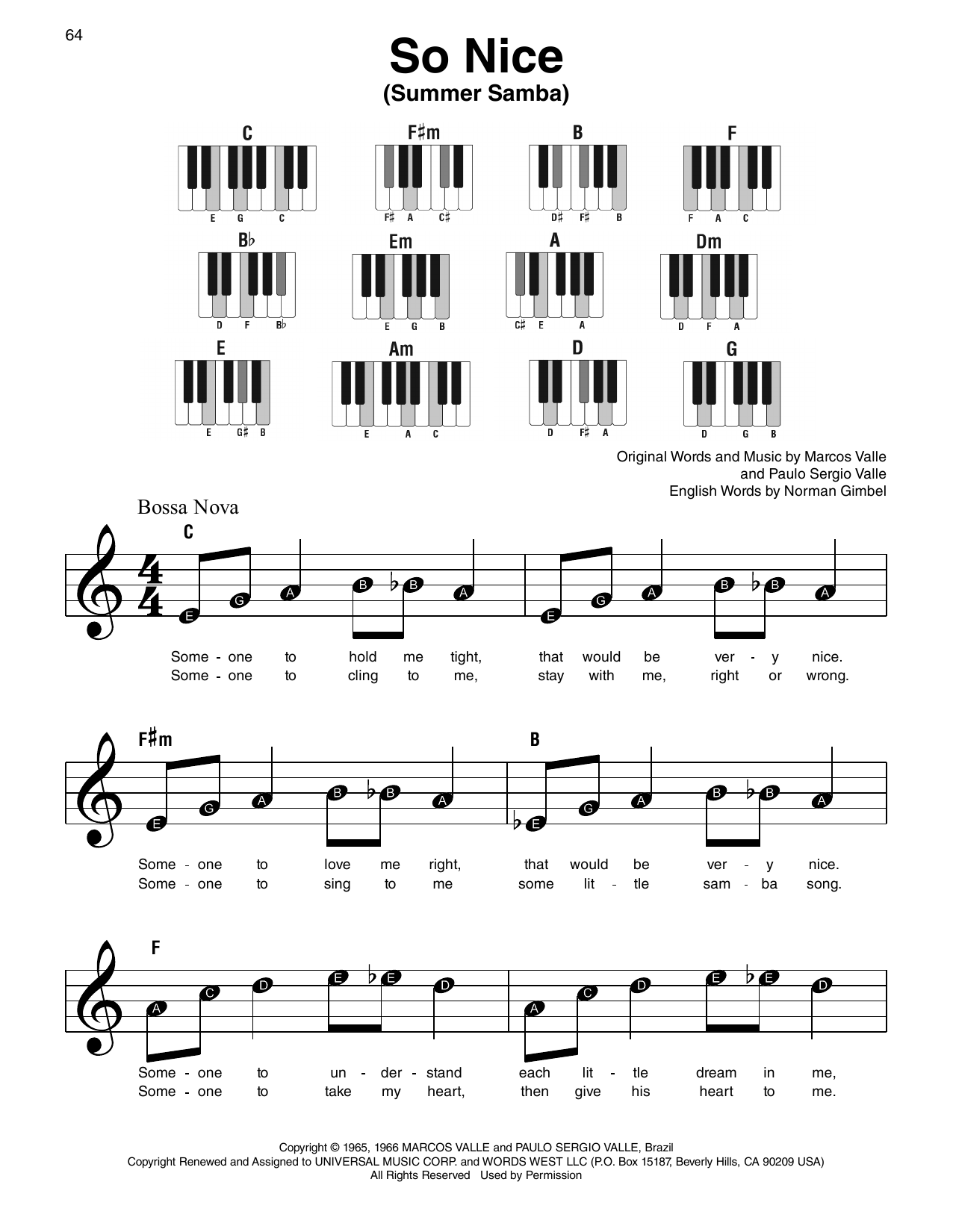 So Nice (Summer Samba)