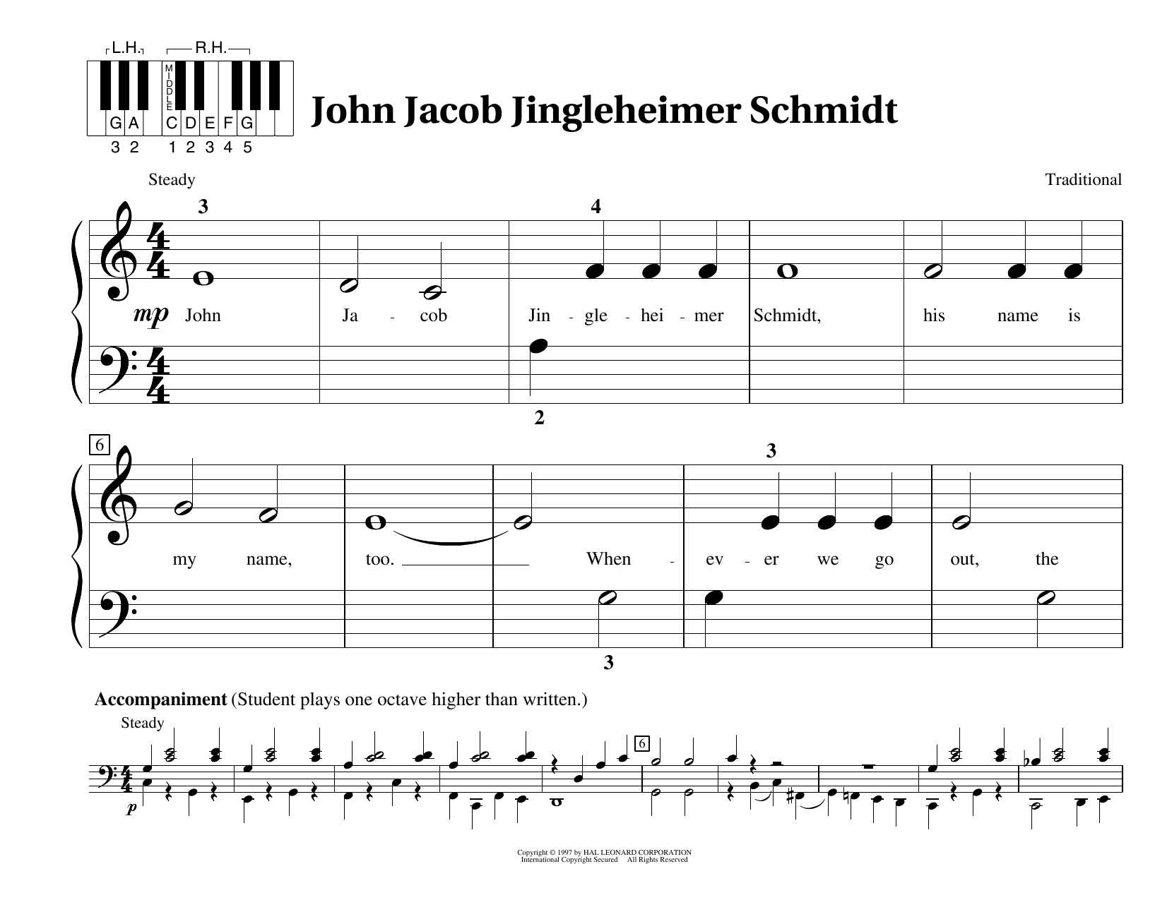 John Jacob Jingleheimer Schmidt