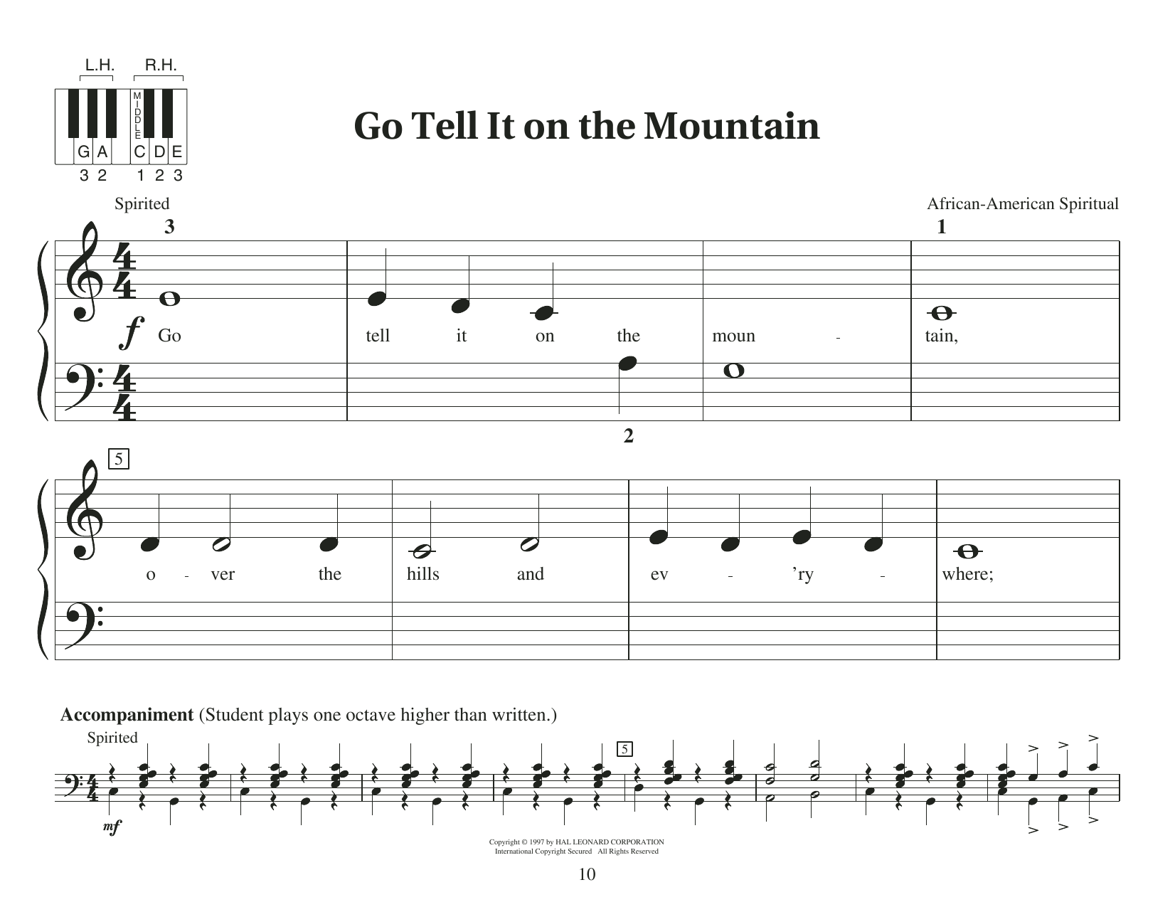 Go, Tell It On The Mountain