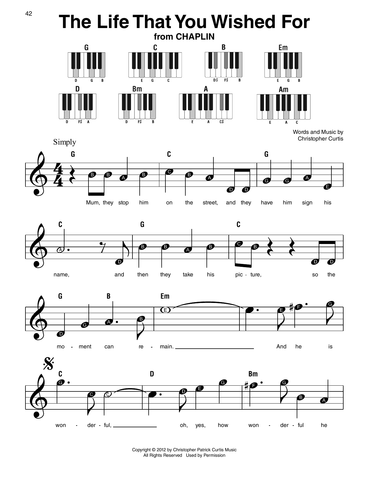 The Life That You Wished For (from Chaplin)