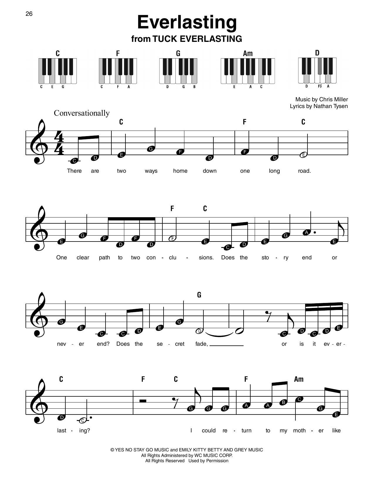 Everlasting (from Tuck Everlasting)