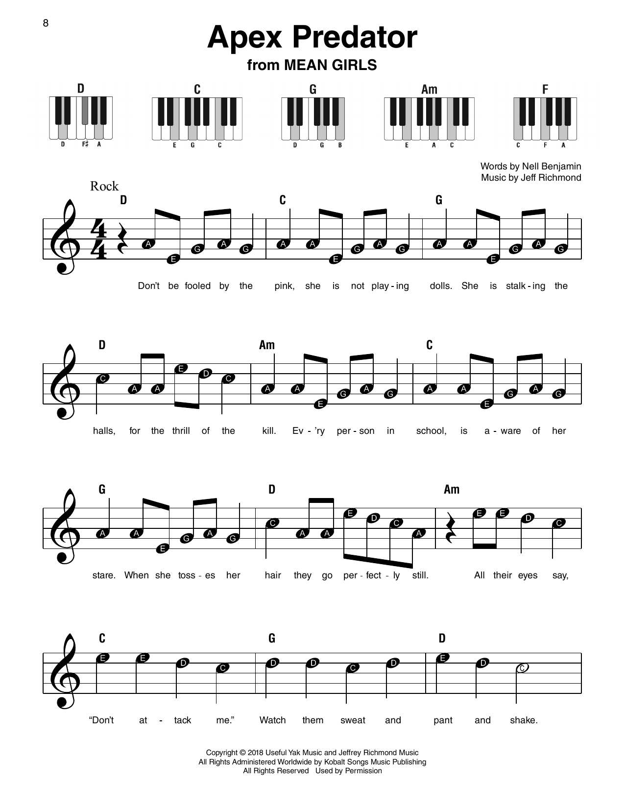 Apex Predator (from Mean Girls: The Broadway Musical)