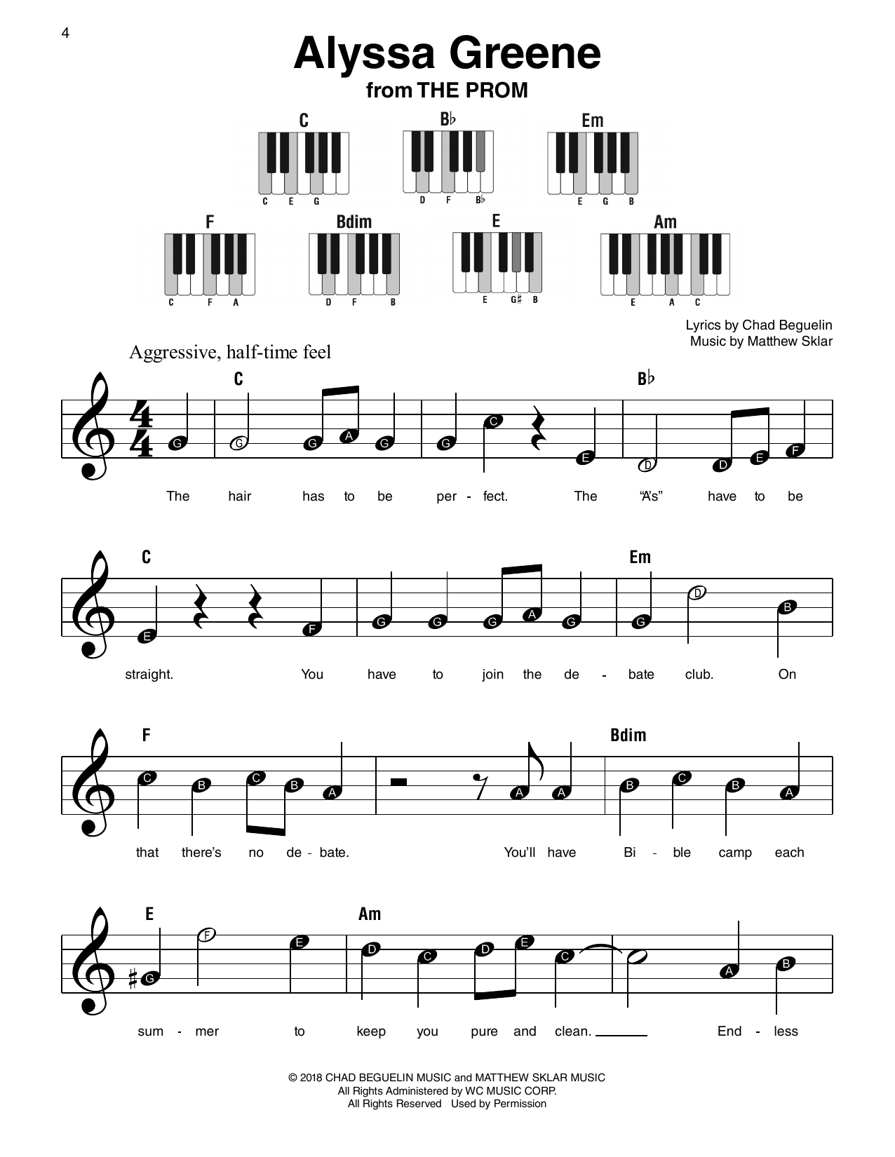 Alyssa Greene (from The Prom)