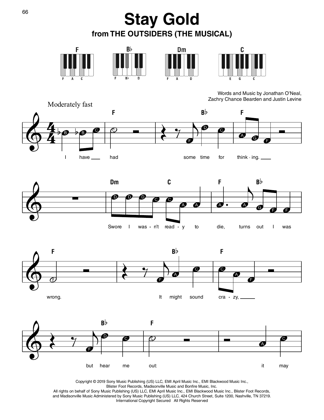 Stay Gold (from The Outsiders)