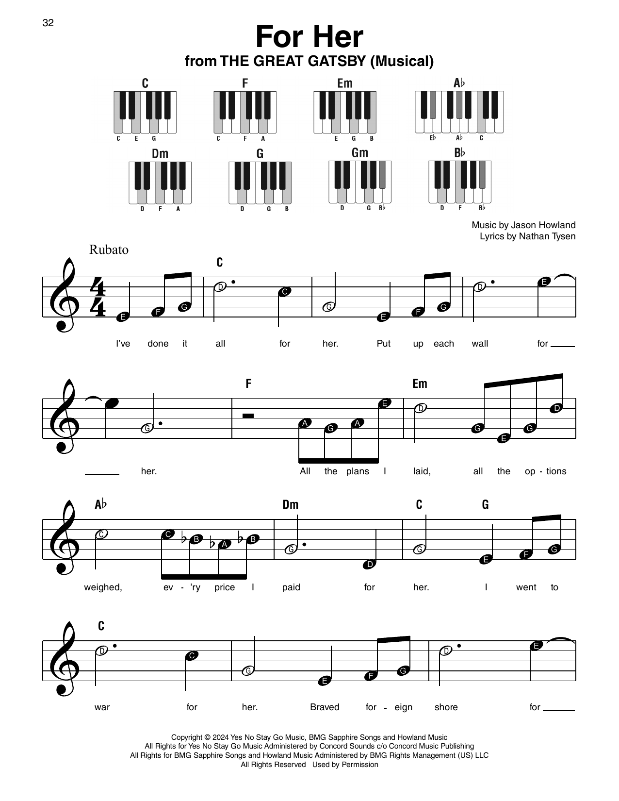 For Her (from The Great Gatsby)