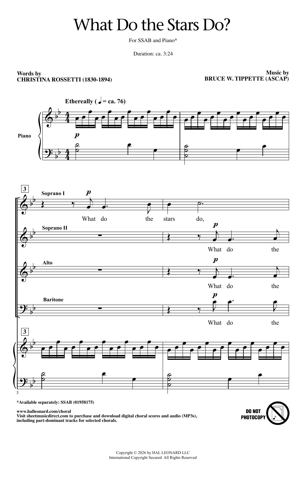 What Do The Stars Do?