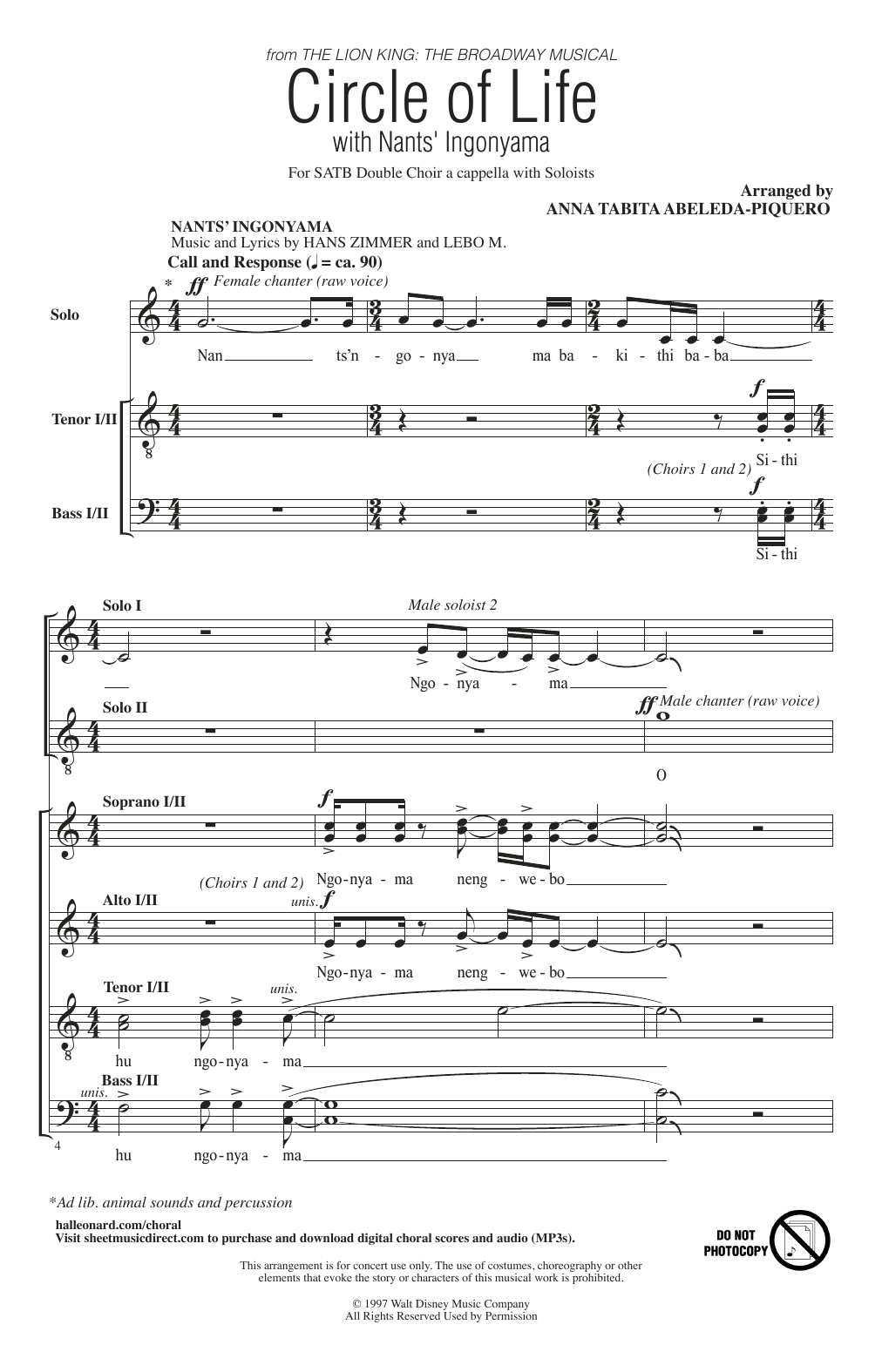 Circle Of Life with Nants' Ingonyama