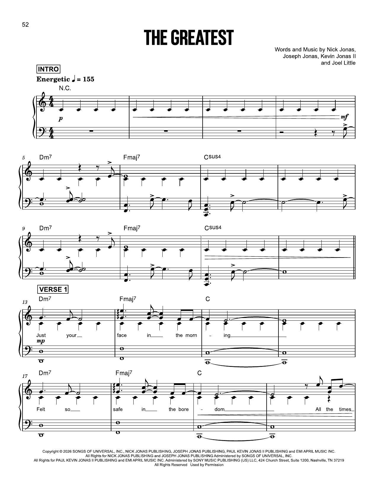 The Greatest (feat. Jonas Brothers)