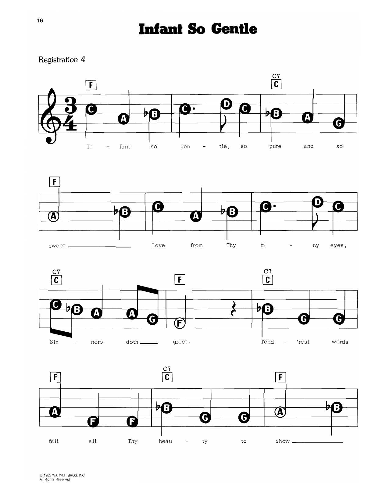 Infant So Gentle: E-Z Play Today