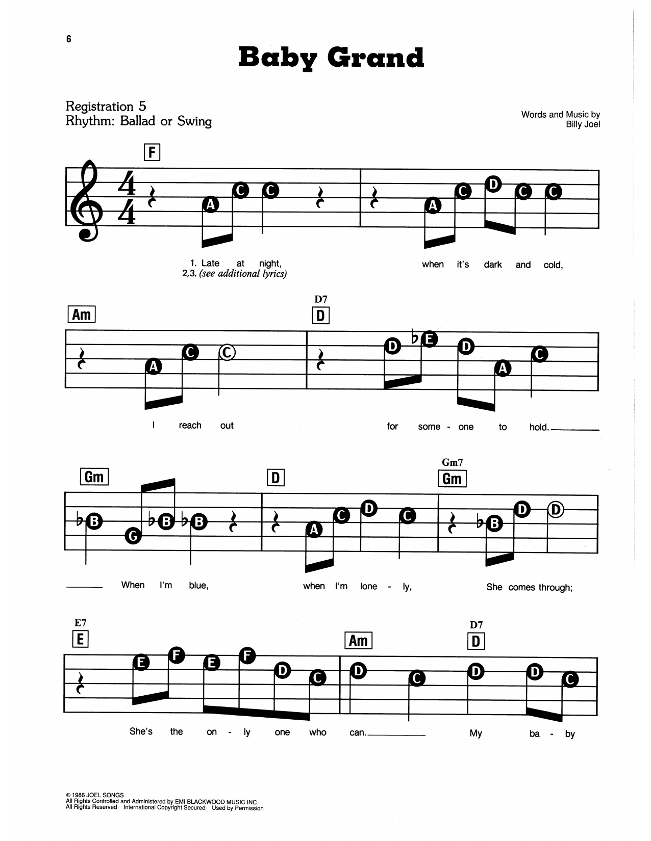 Baby Grand: E-Z Play Today