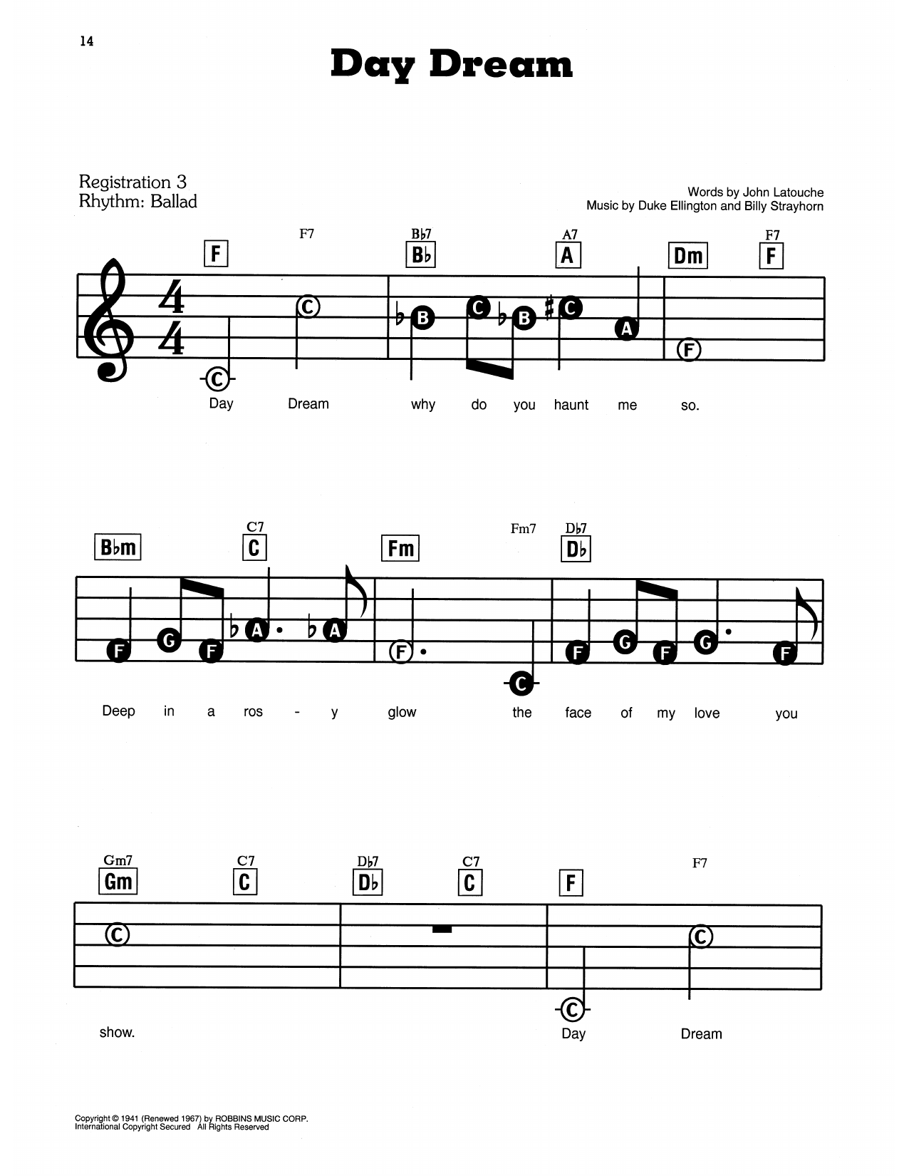 Day Dream: E-Z Play Today