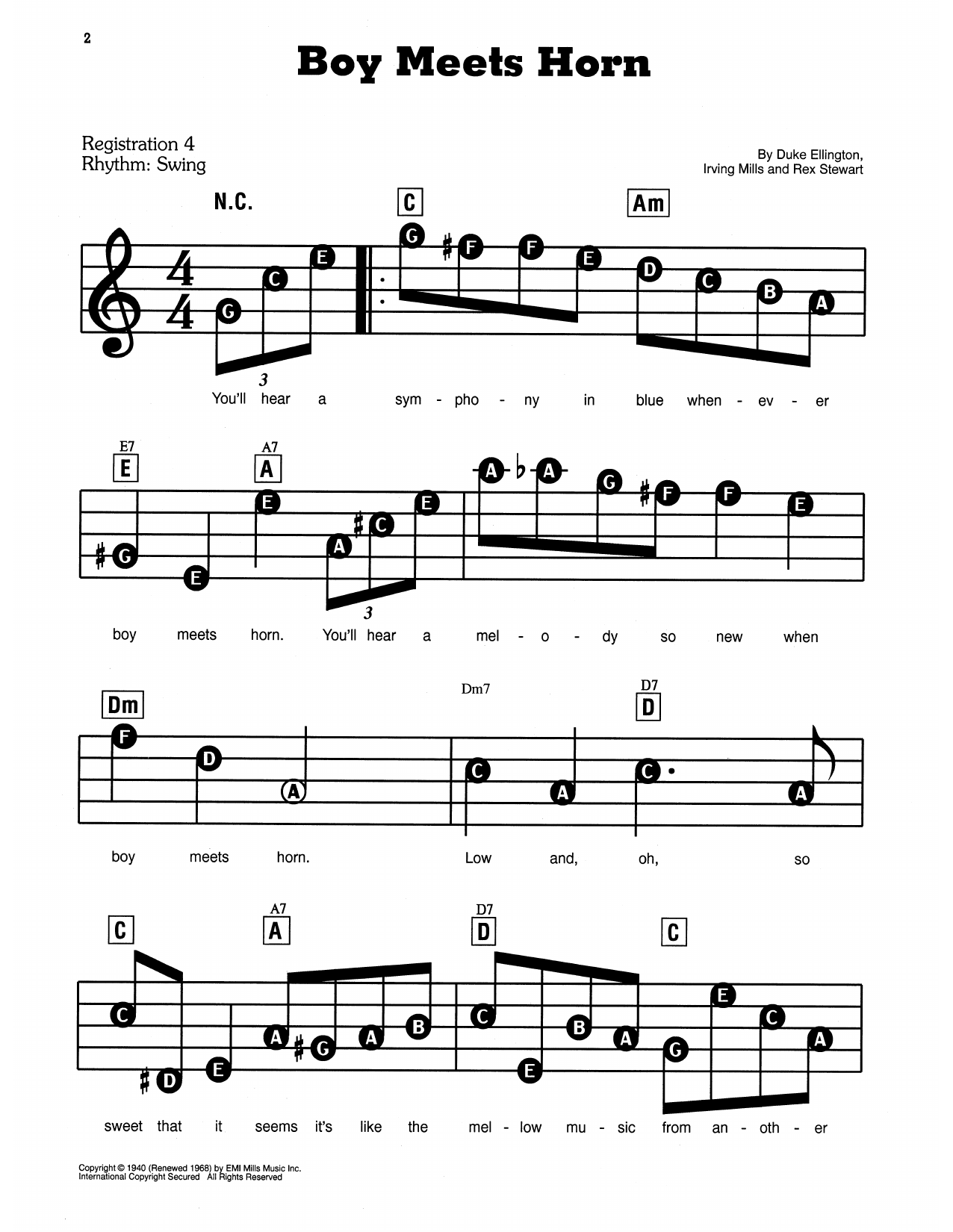Boy Meets Horn: E-Z Play Today