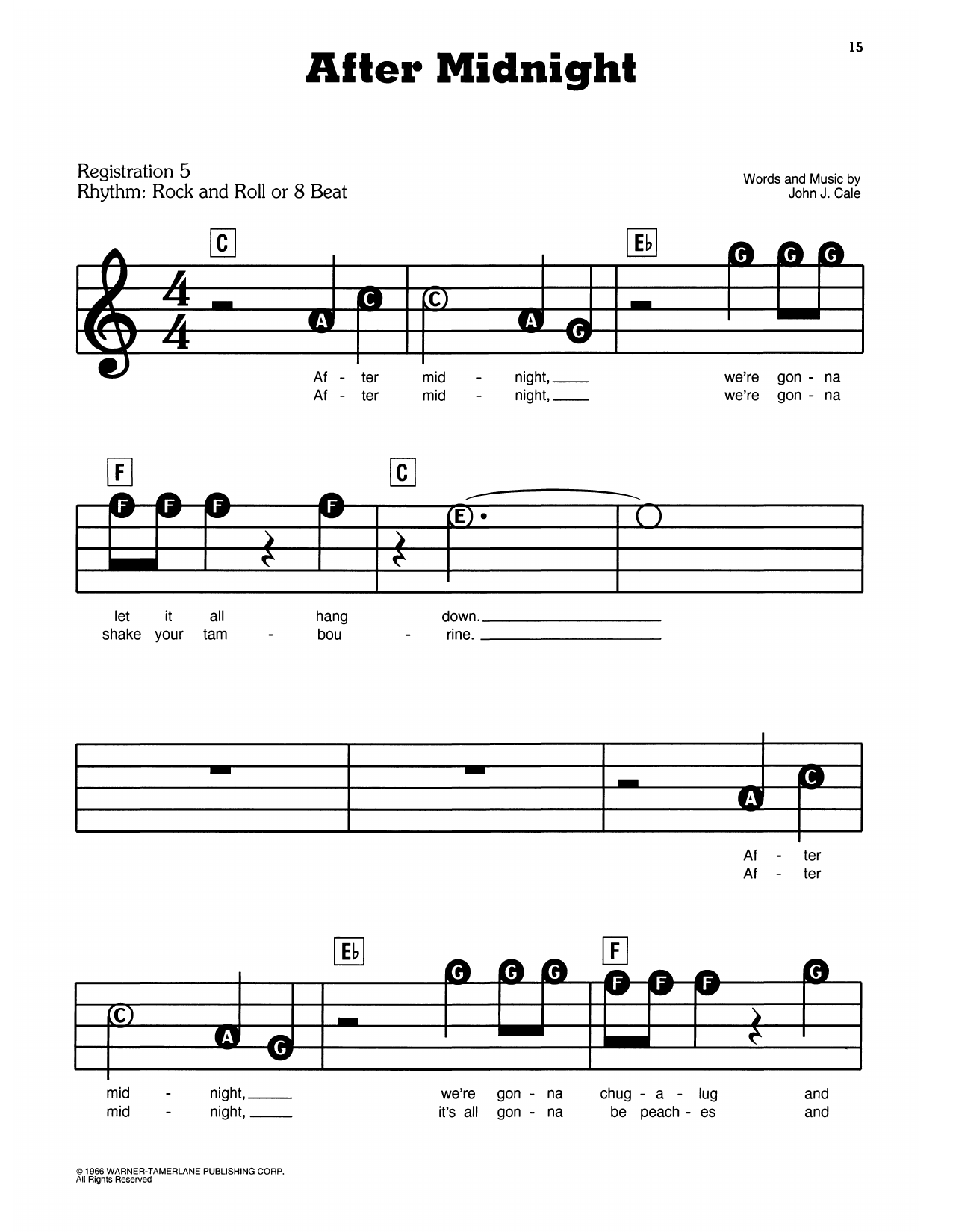 After Midnight: E-Z Play Today