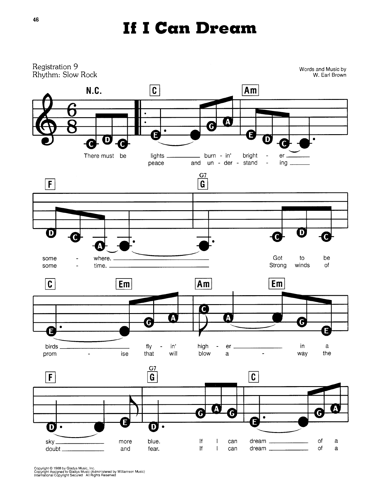 If I Can Dream: E-Z Play Today
