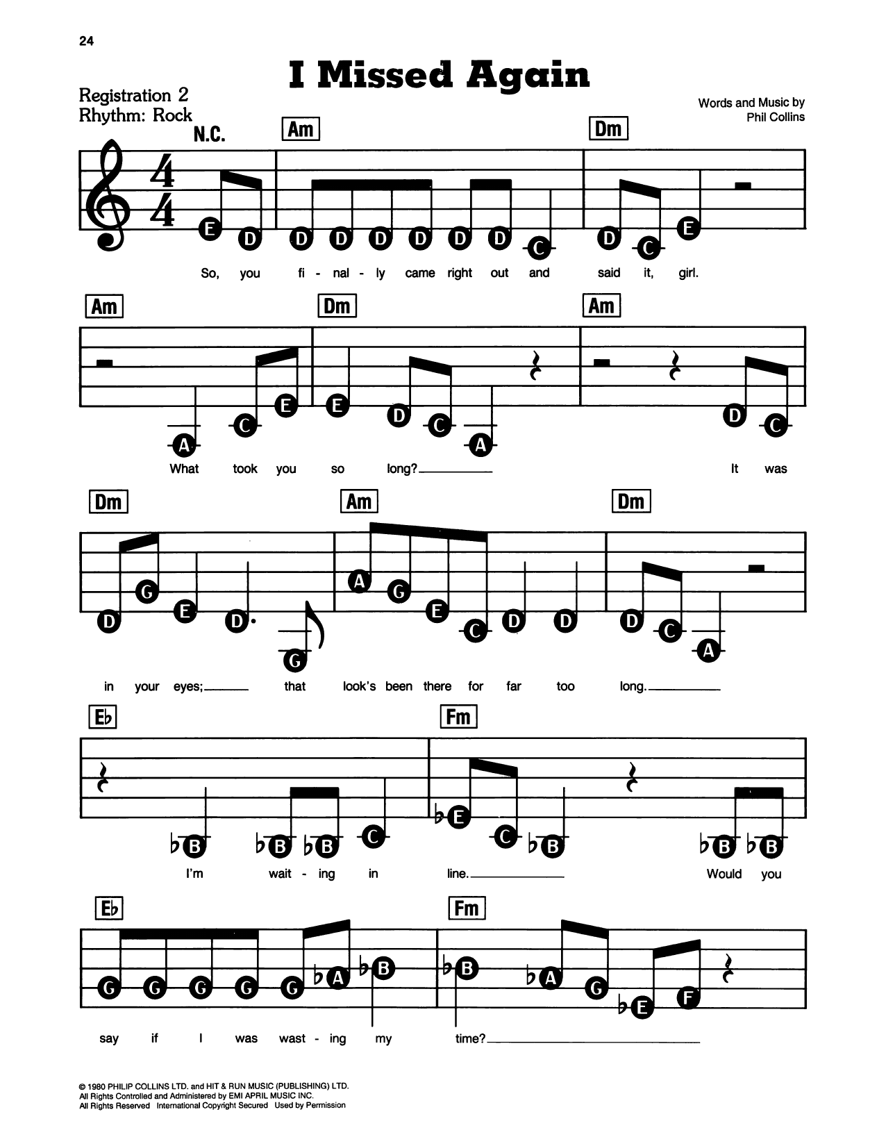 I Missed Again: E-Z Play Today