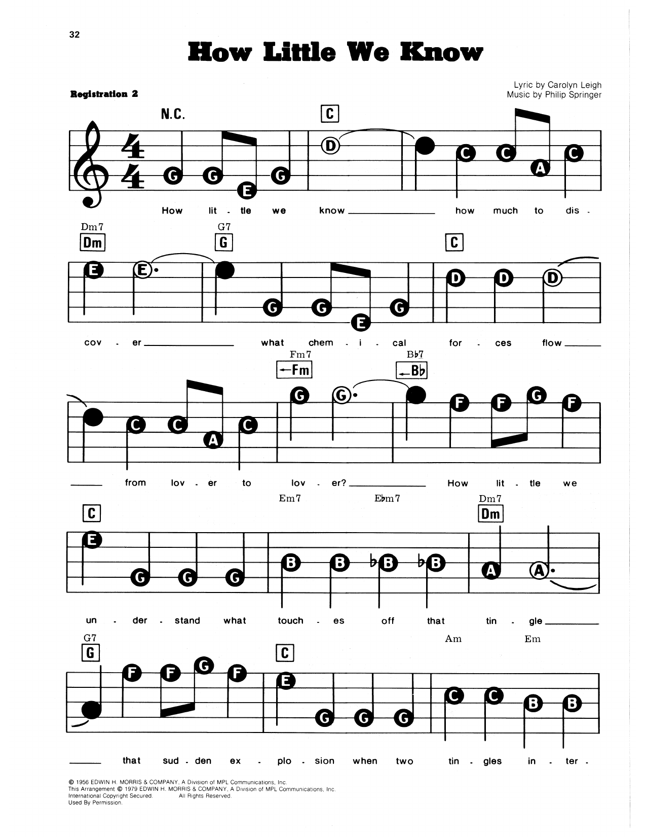 How Little We Know: E-Z Play Today