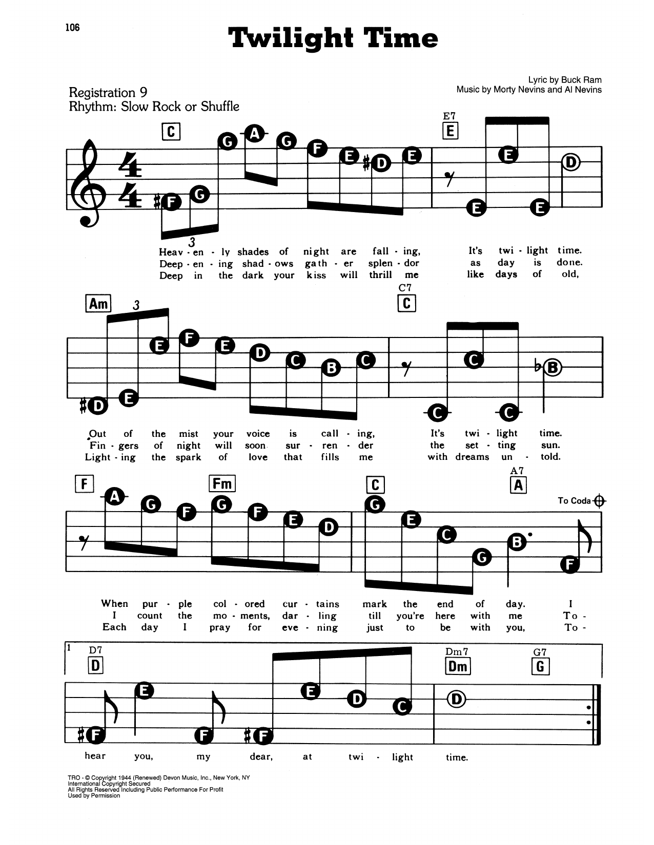 Twilight Time: E-Z Play Today