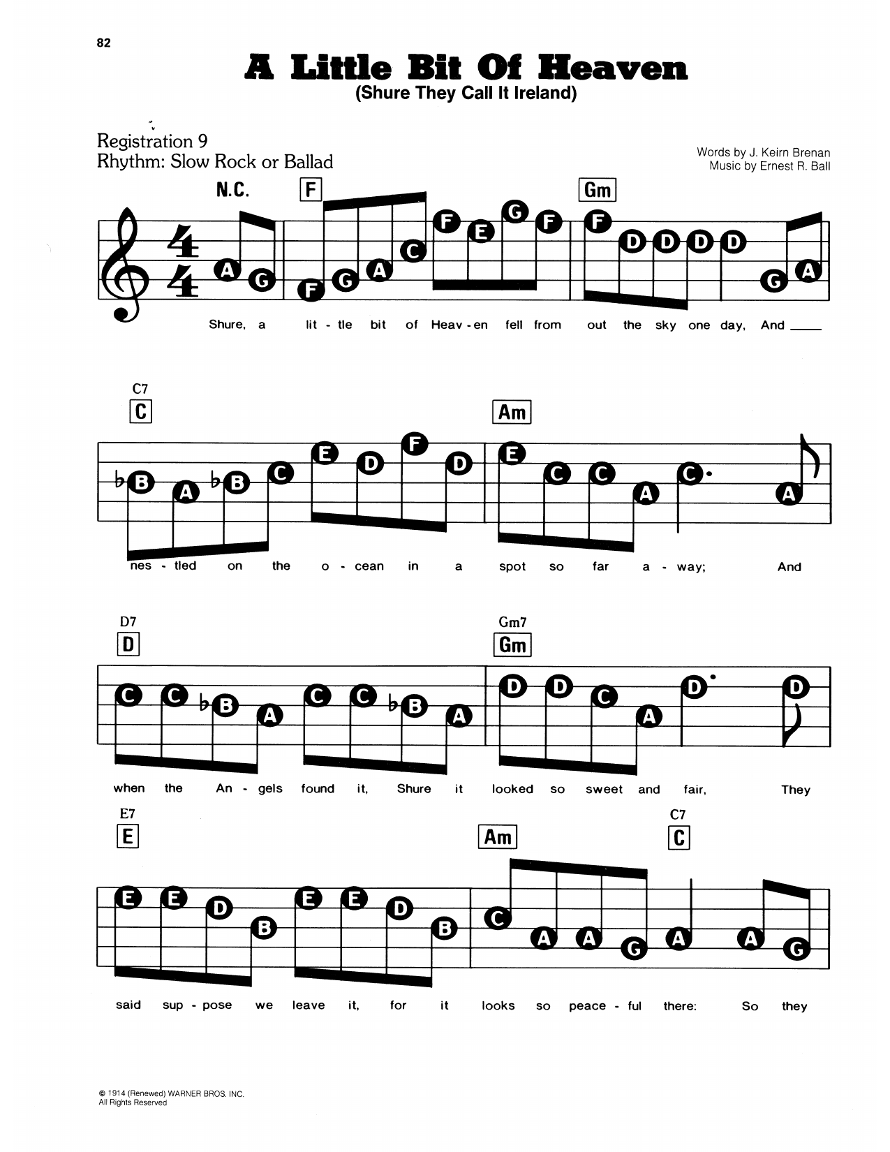 A Little Bit Of Heaven: E-Z Play Today