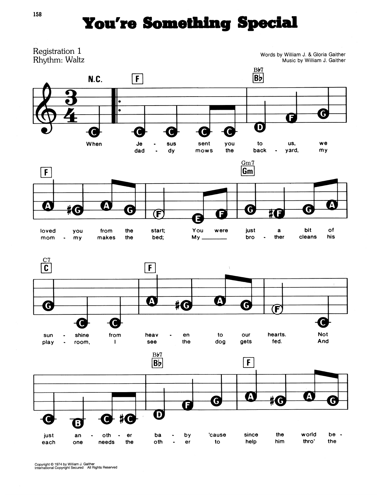 I'm Something Special: E-Z Play Today