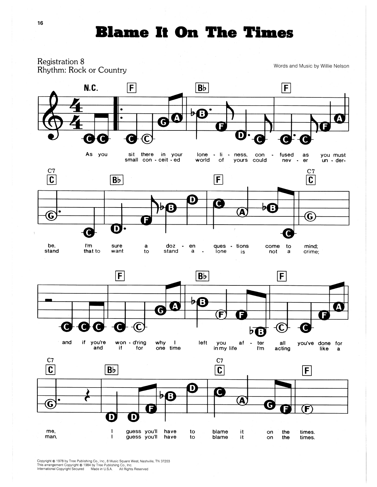 Blame It On The Times: E-Z Play Today