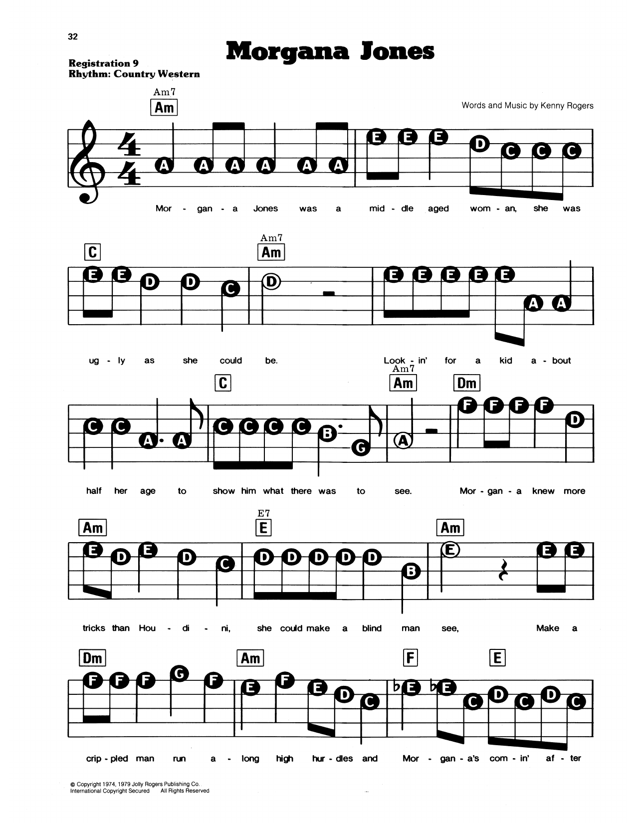 Morgana Jones: E-Z Play Today