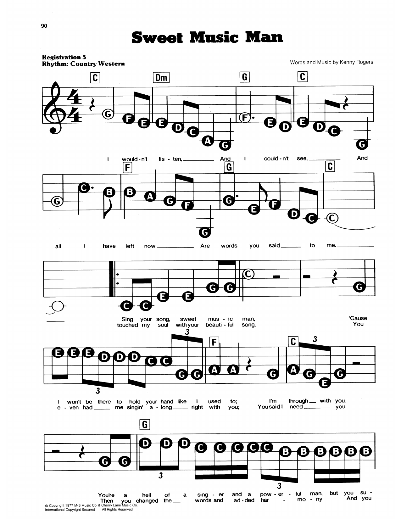 Sweet Music Man: E-Z Play Today