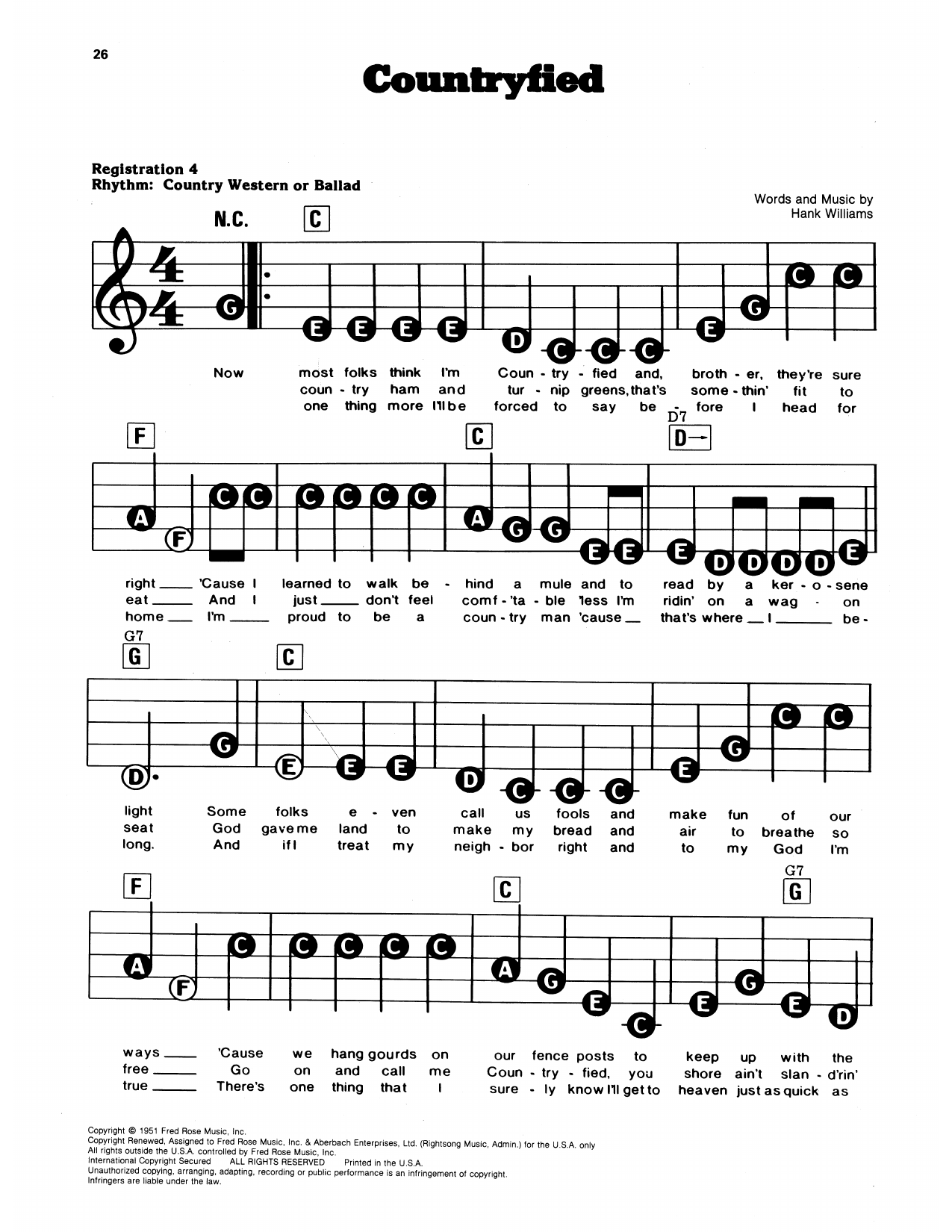 Countryfied: E-Z Play Today